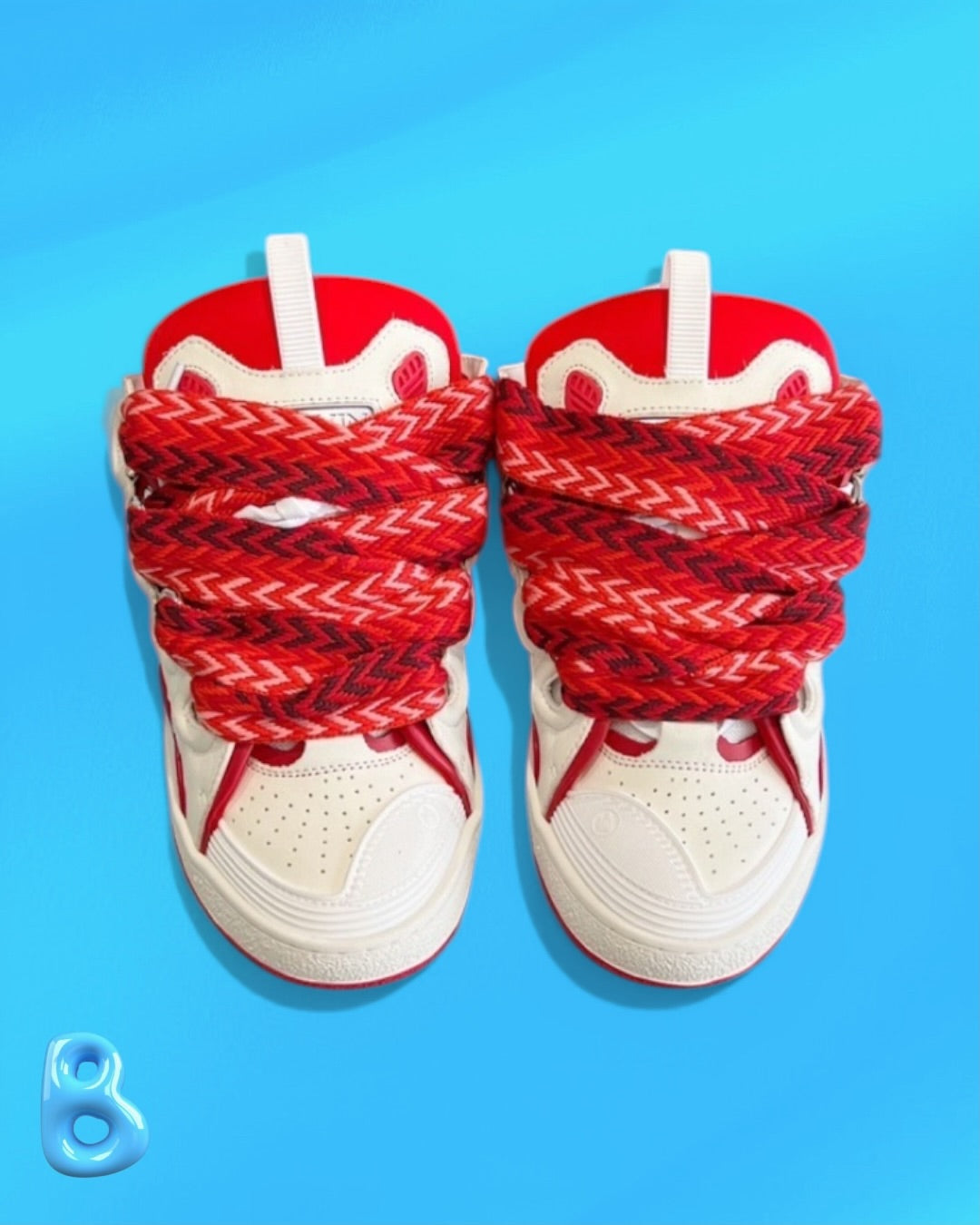 Lanvin White Red