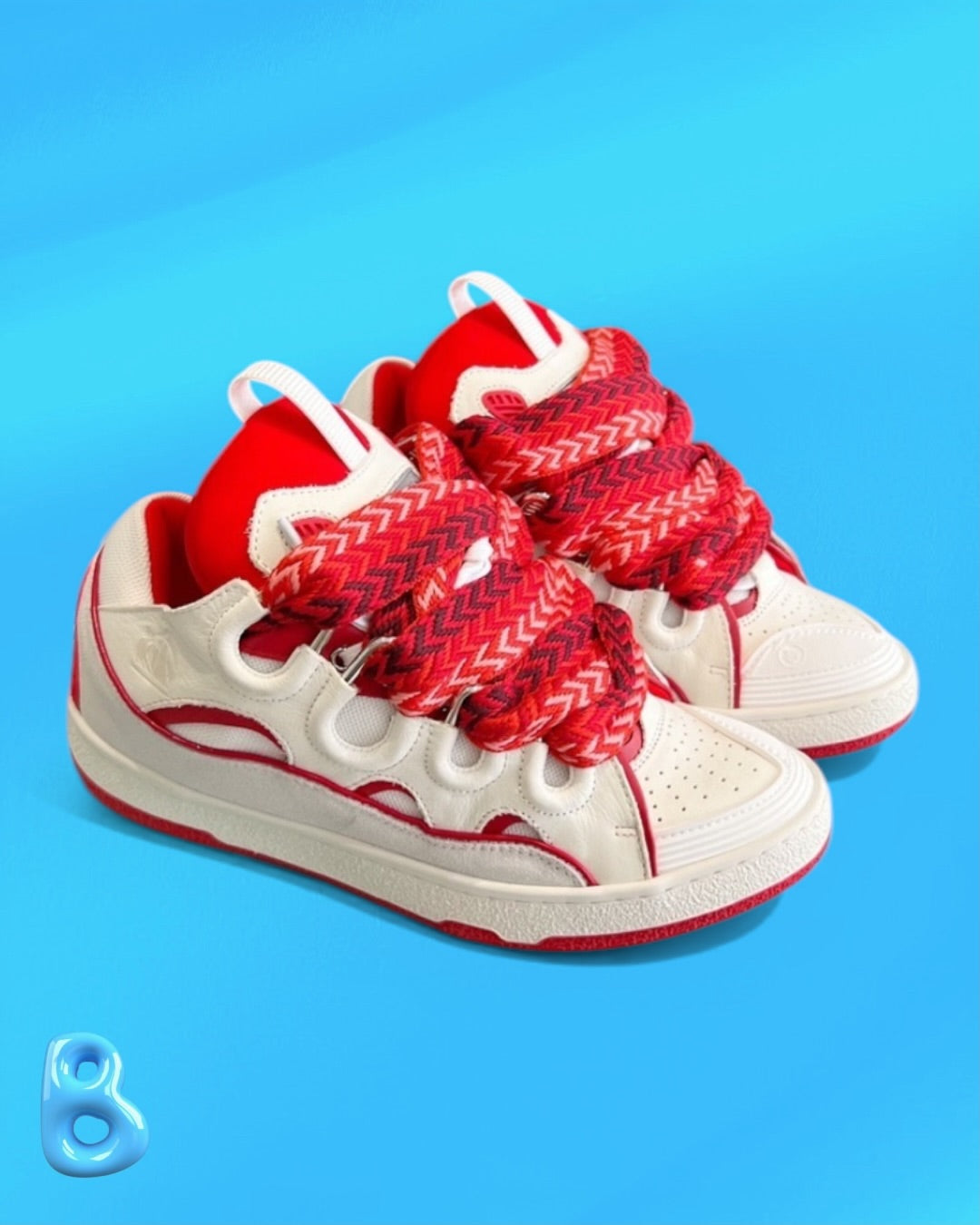 Lanvin White Red