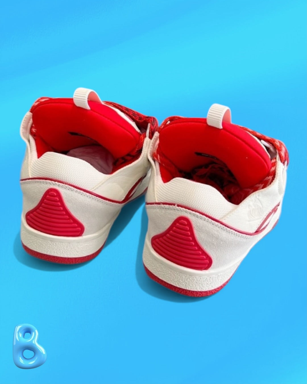Lanvin White Red