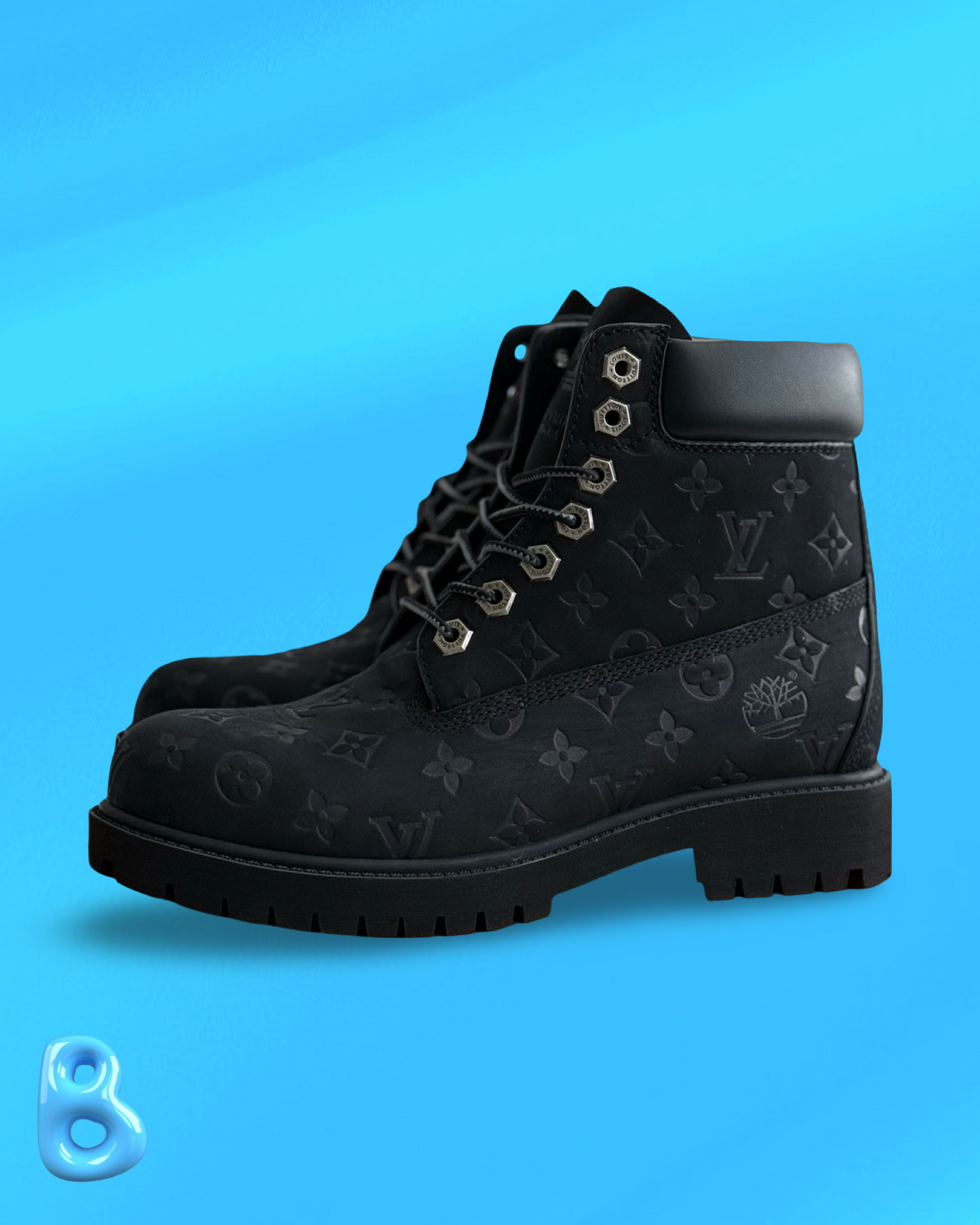 LV Timbs Black