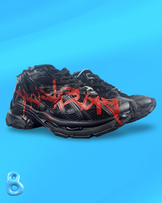 Balenciaga Runner Graffiti Black