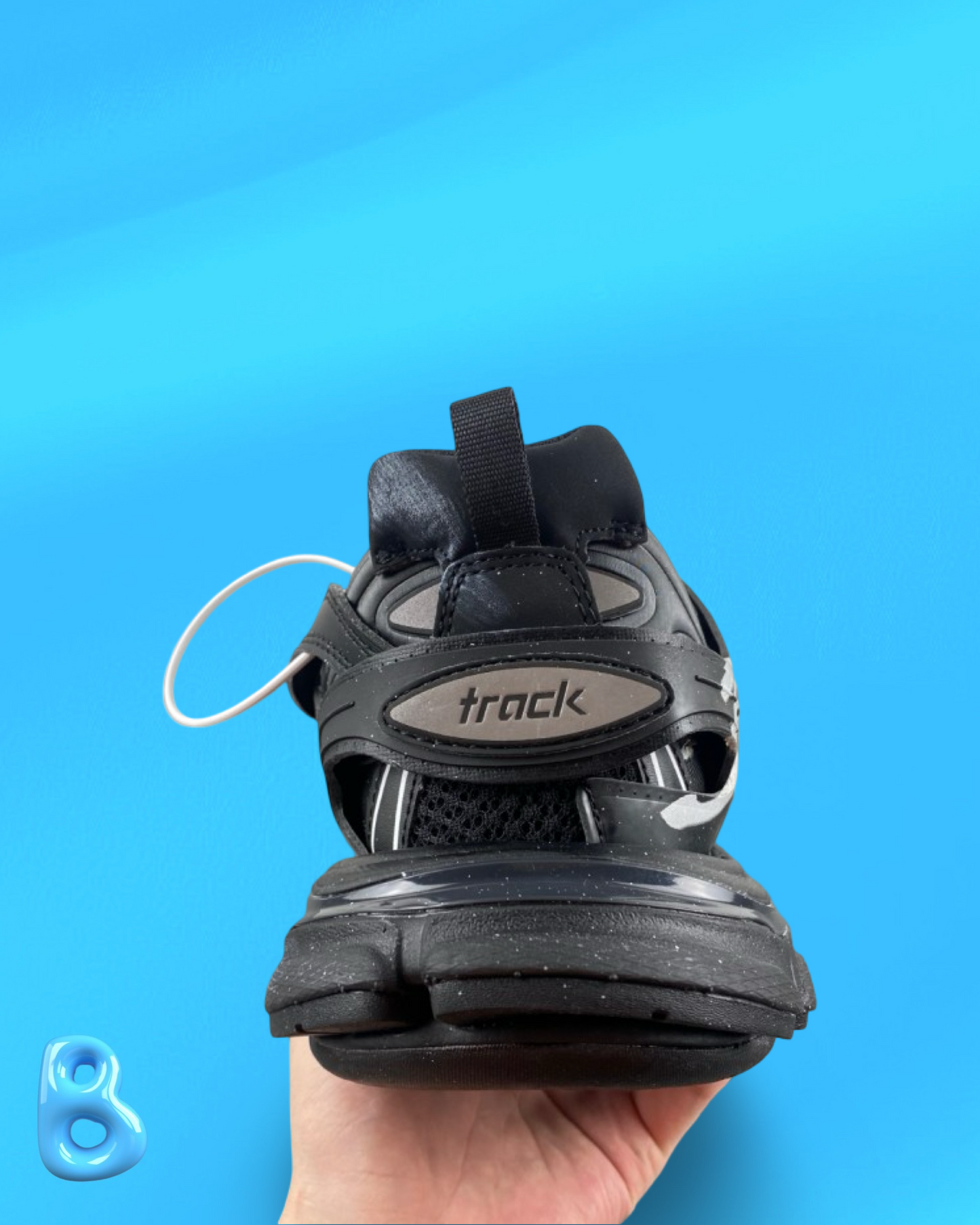 Balenciaga Track Black Graffiti