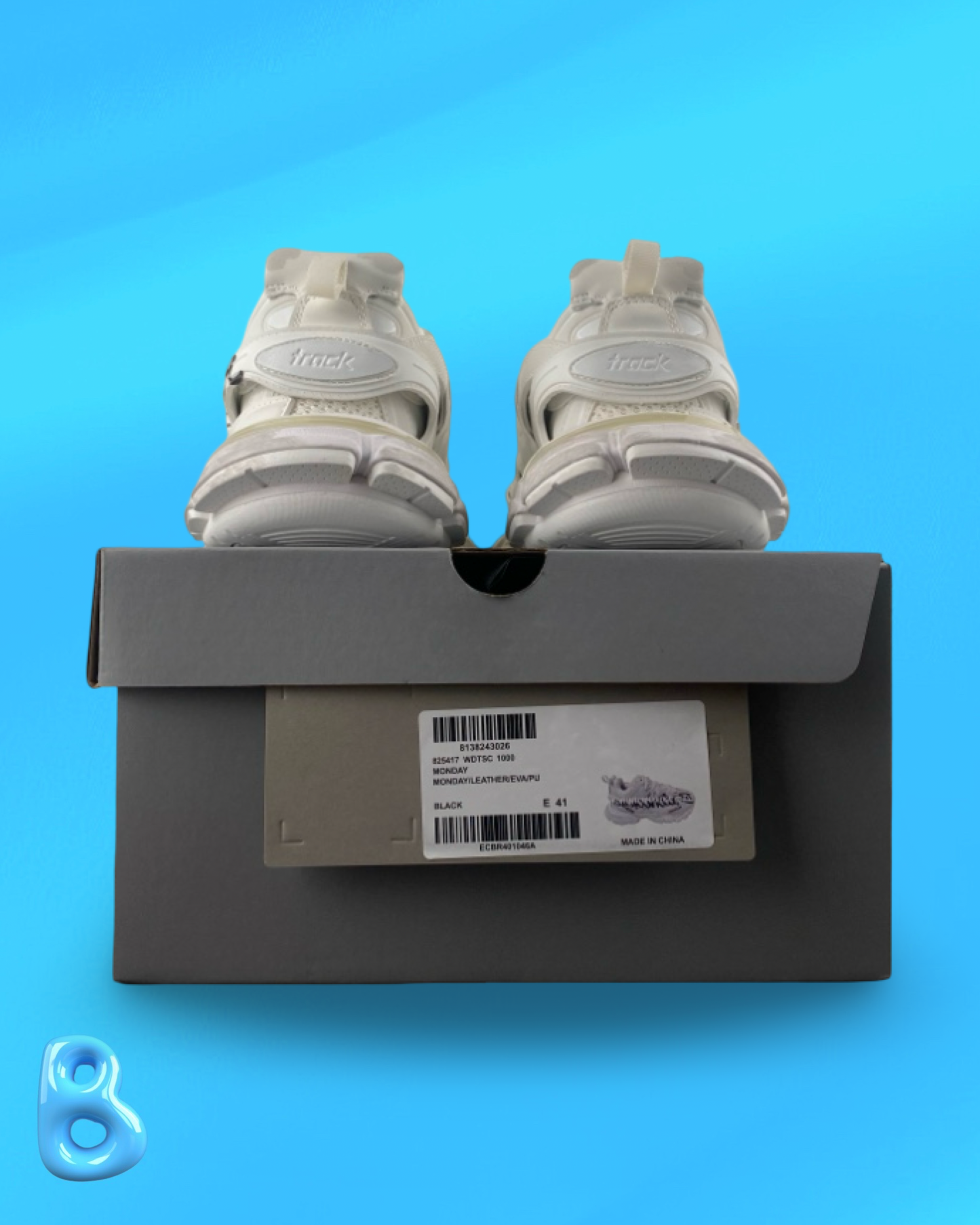 Balenciaga Track White Graffiti