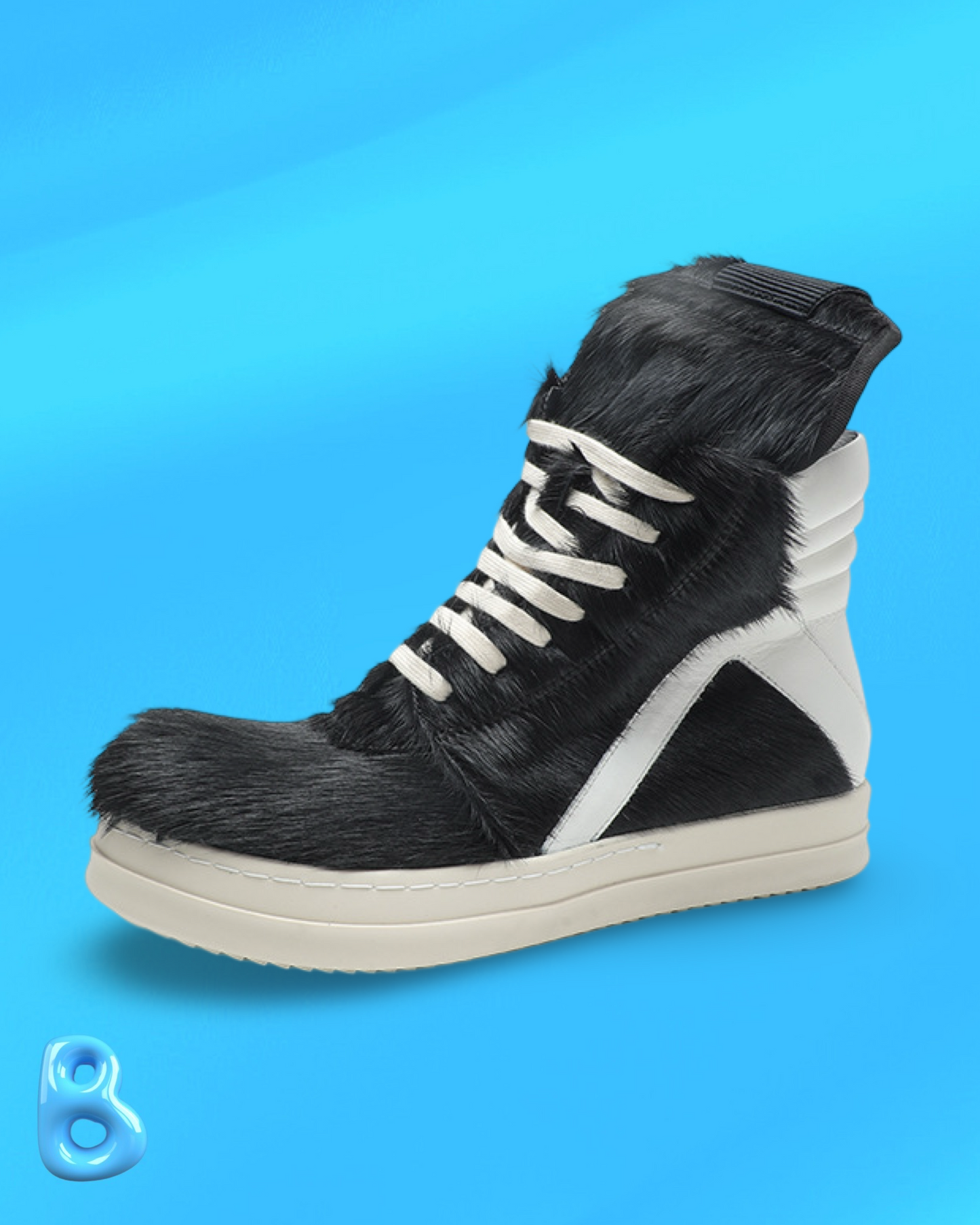 Rick Owens Geobaskets Pony Hair