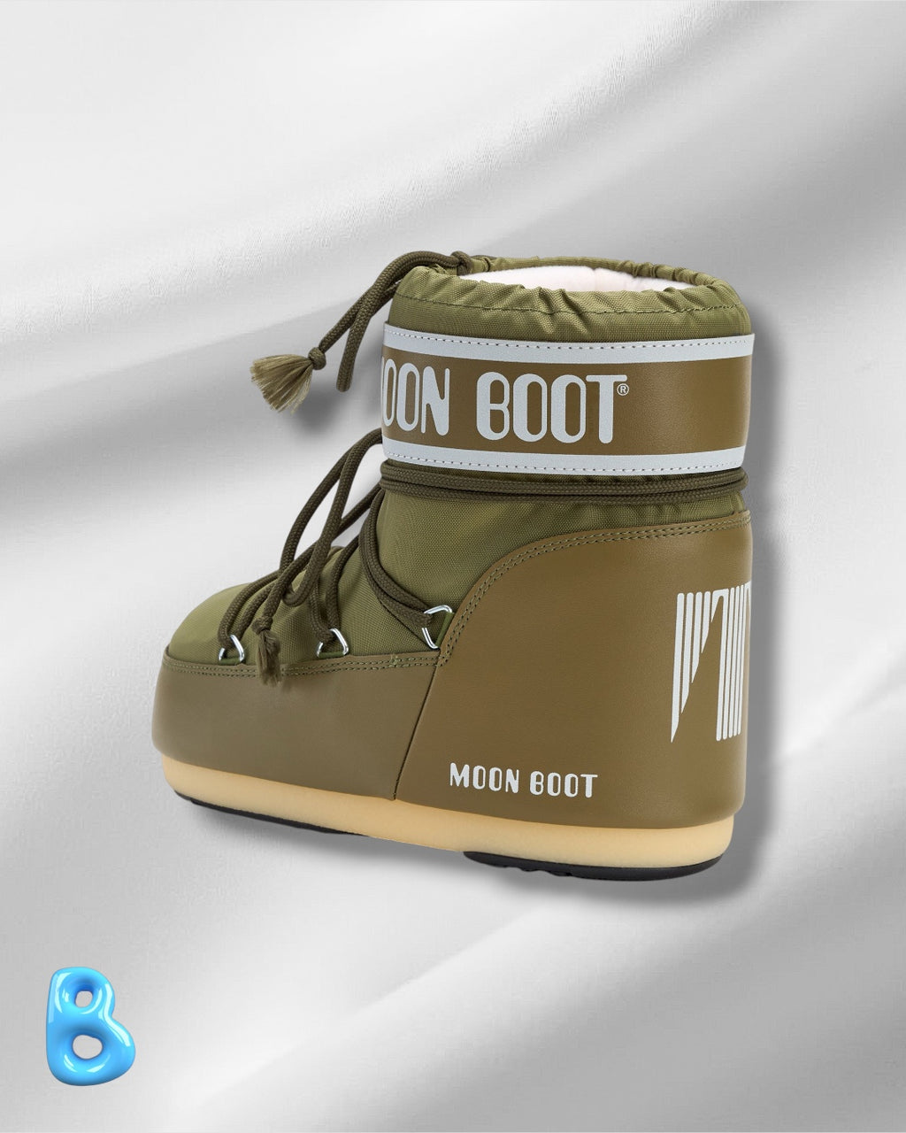 Moon Boot Icon Low Nylon Khaki