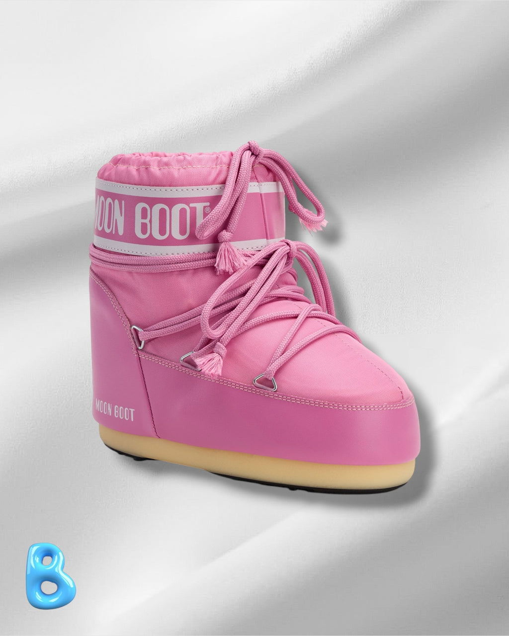 Moon Boot Icon Low Nylon Pink