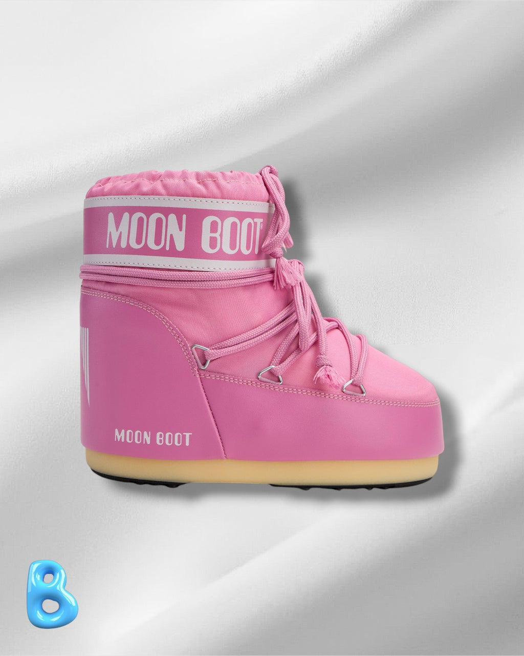 Moon Boot Icon Low Nylon Pink