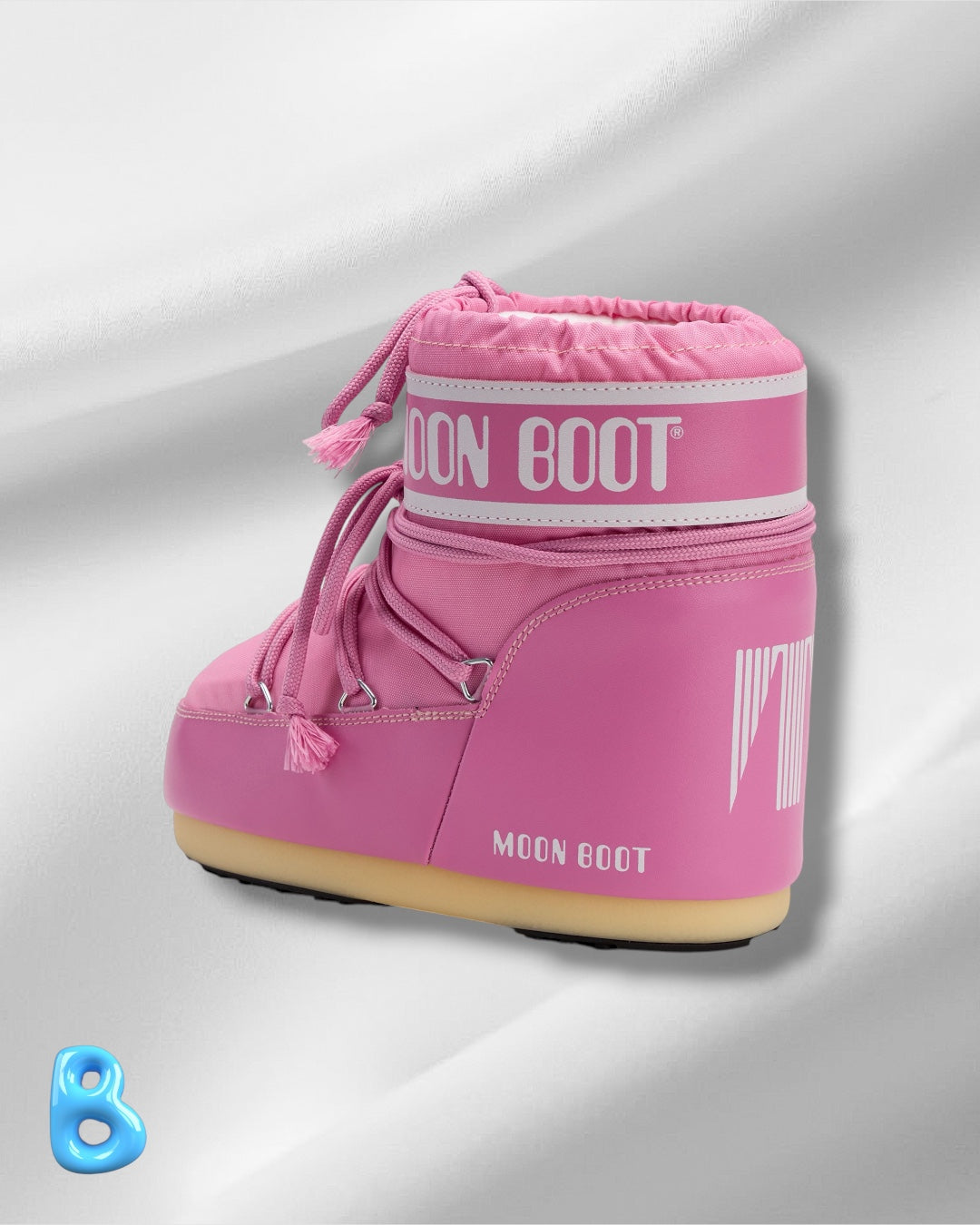 Moon Boot Icon Low Nylon Pink