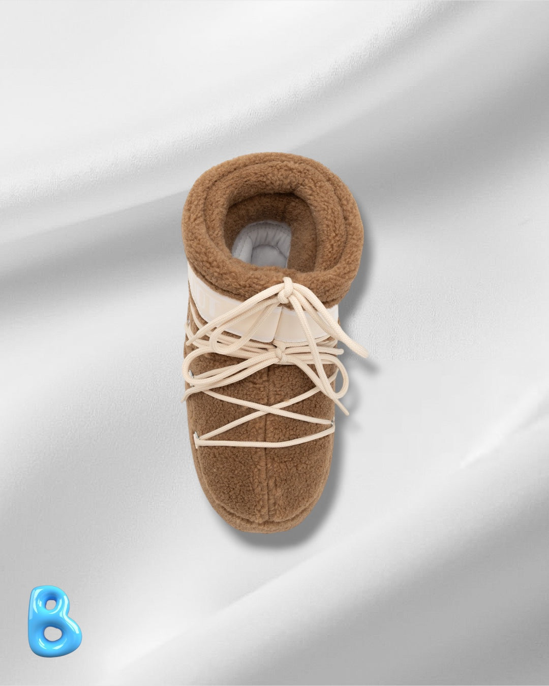 Moon Boot Icon Low Fleece Camel