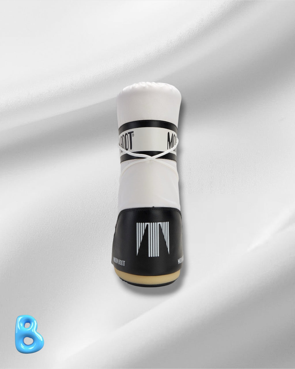 Moon Boot Icon Nylon Black And White