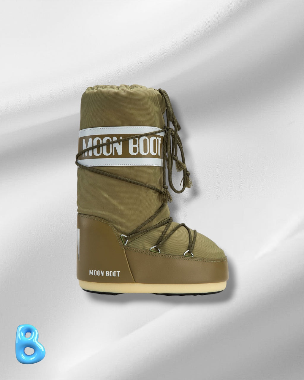Moon Boot Icon Nylon Khaki