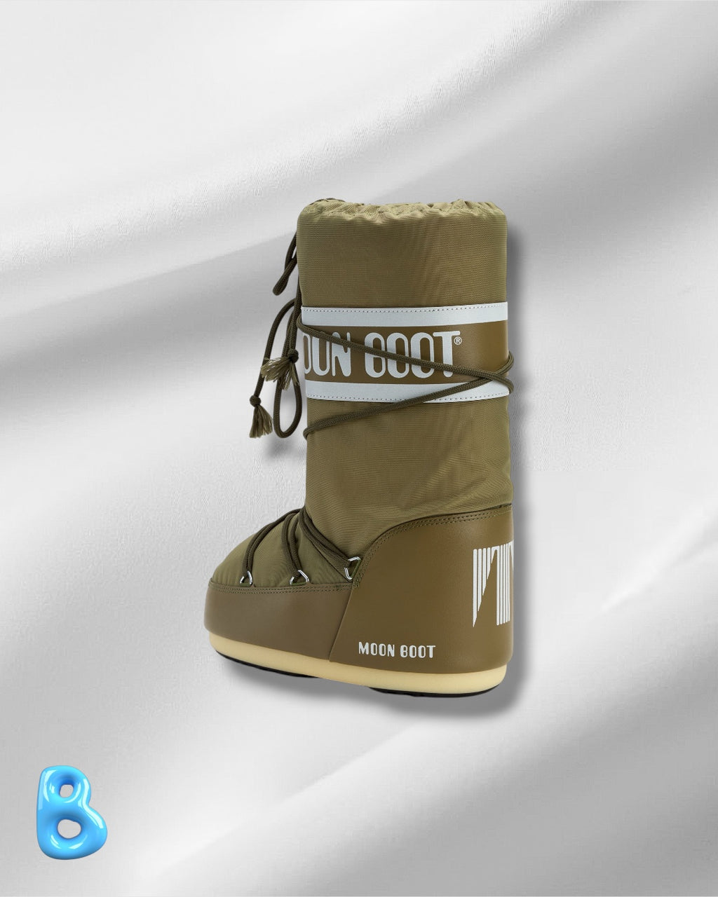 Moon Boot Icon Nylon Khaki
