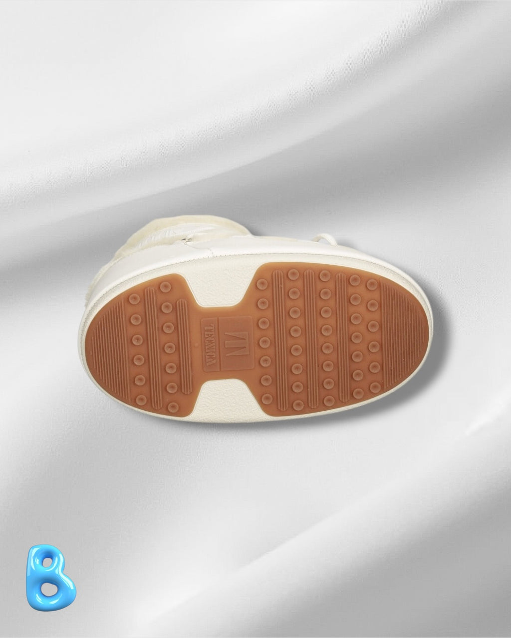 Moon Boot Icon Faux Fur White