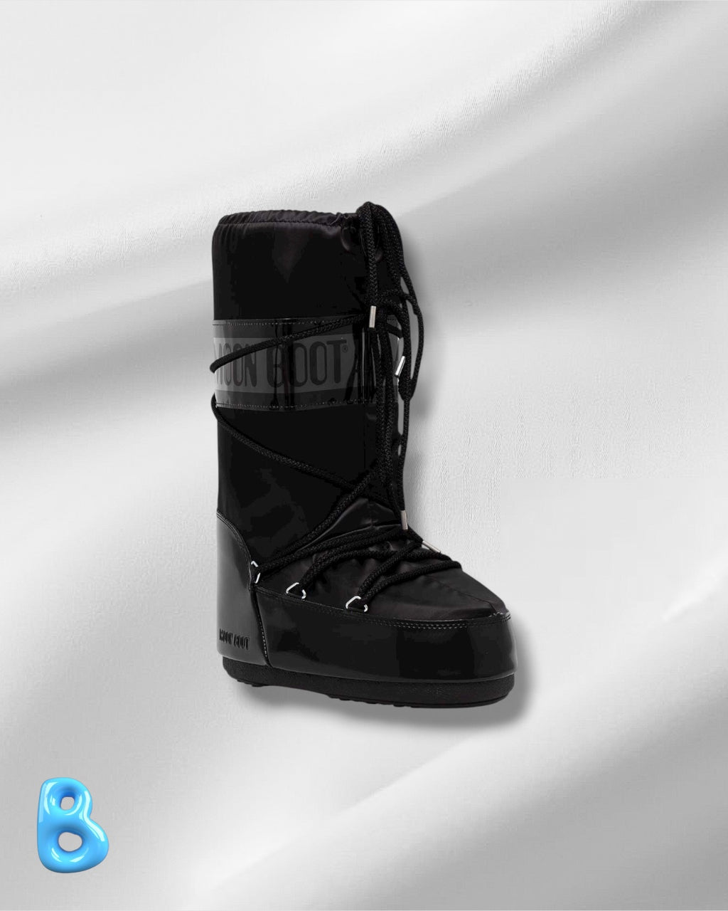 Moon Boot Icon Glance Black