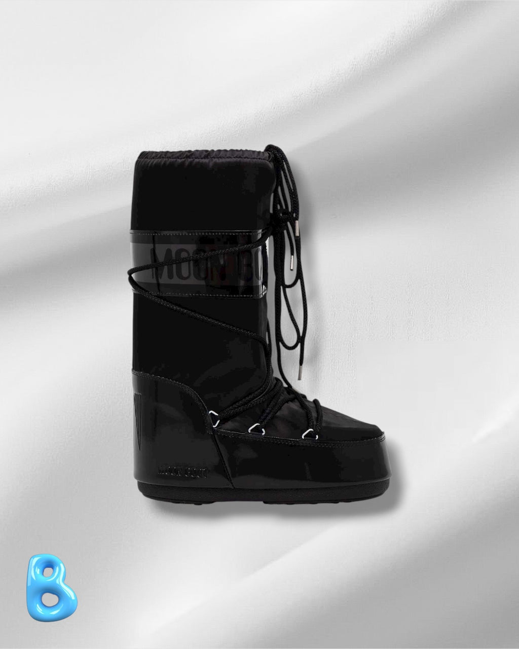 Moon Boot Icon Glance Black