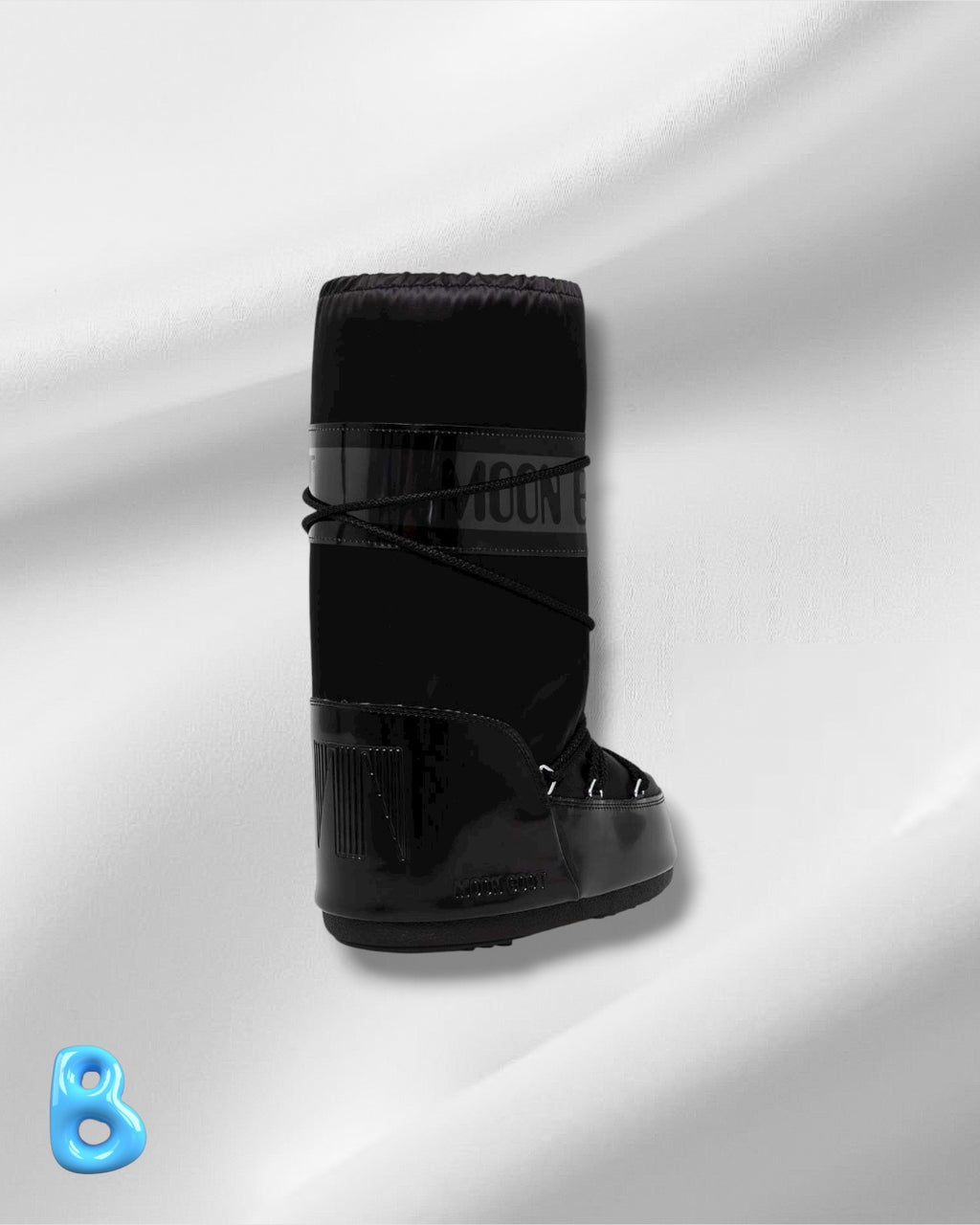Moon Boot Icon Glance Black