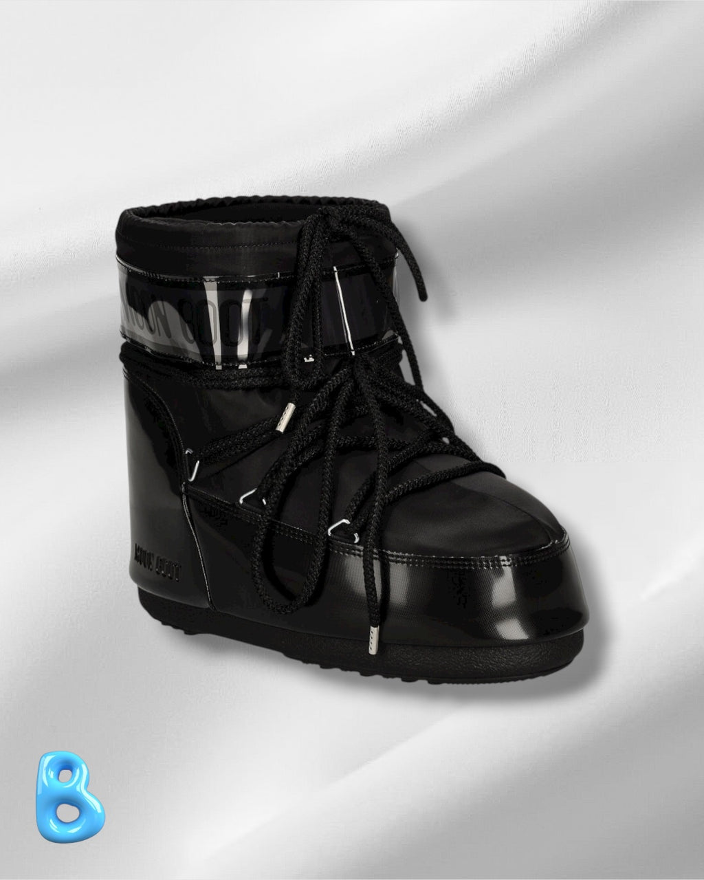 Moon Boot Icon Low Glance Black