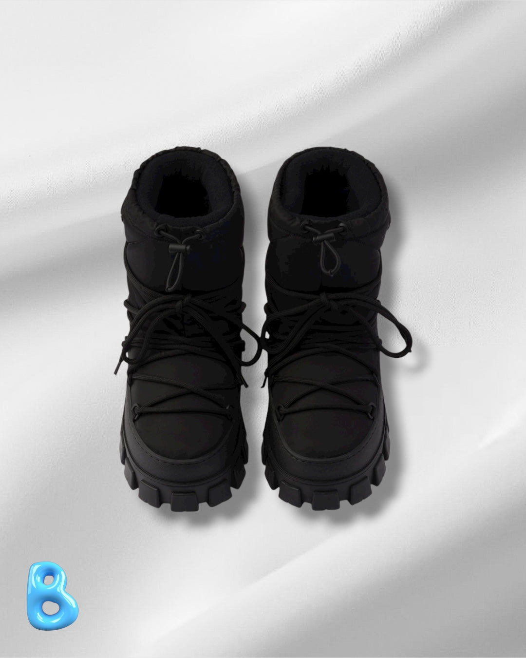 Prada Re-Nylon Boots Black