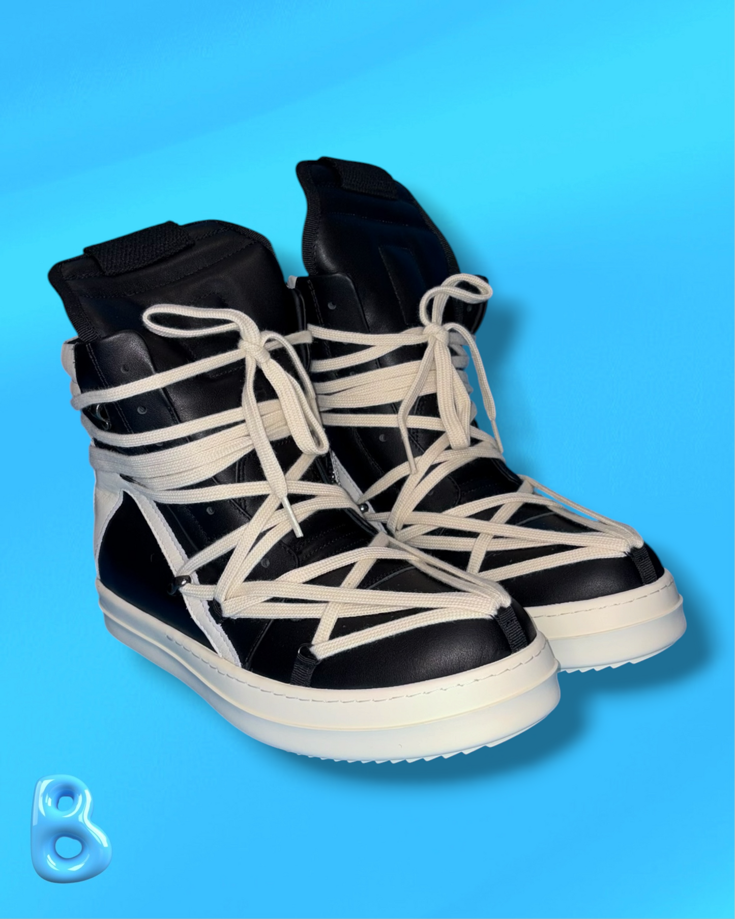 Rick Owens Geobaskets Mega Lace