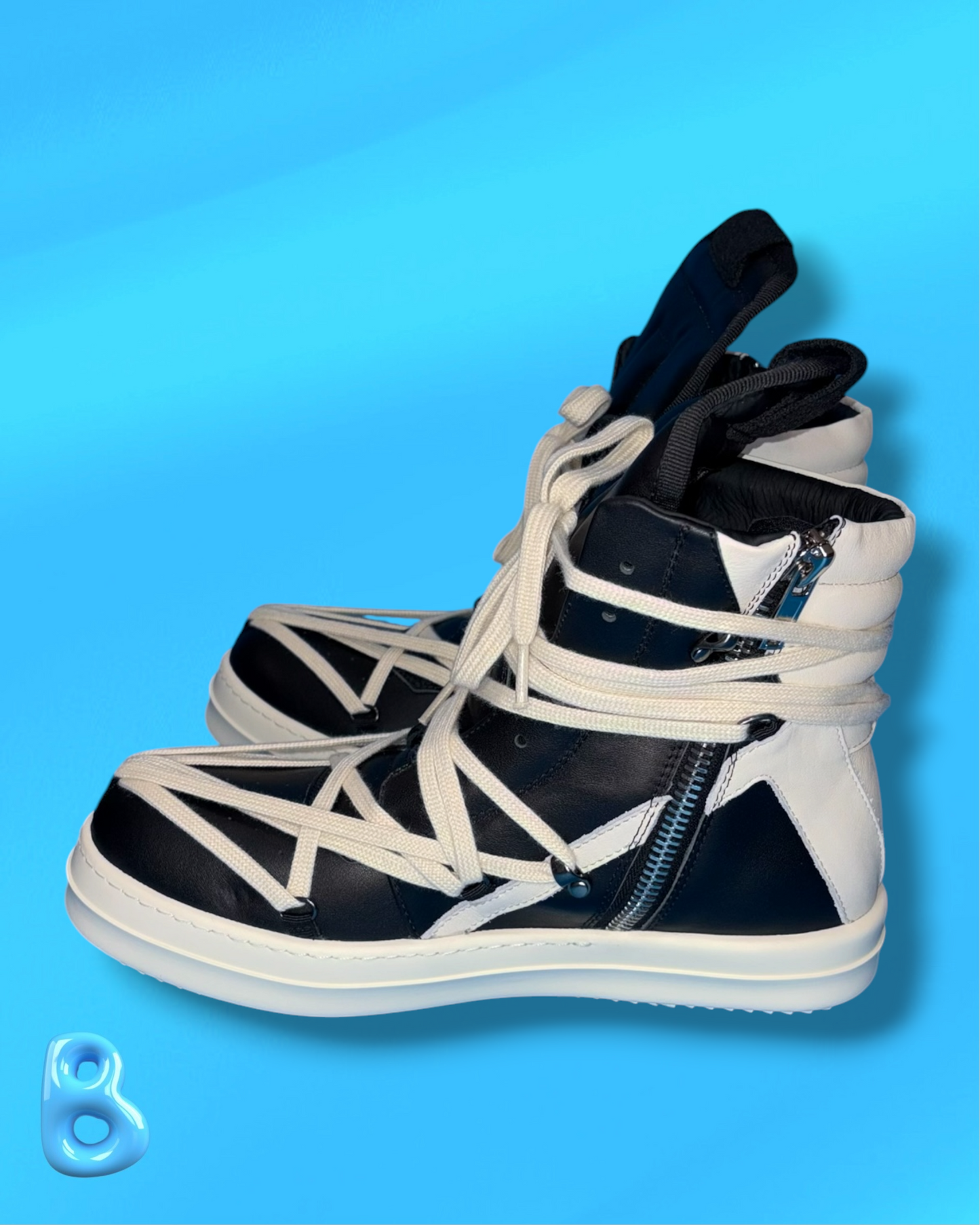 Rick Owens Geobaskets Mega Lace