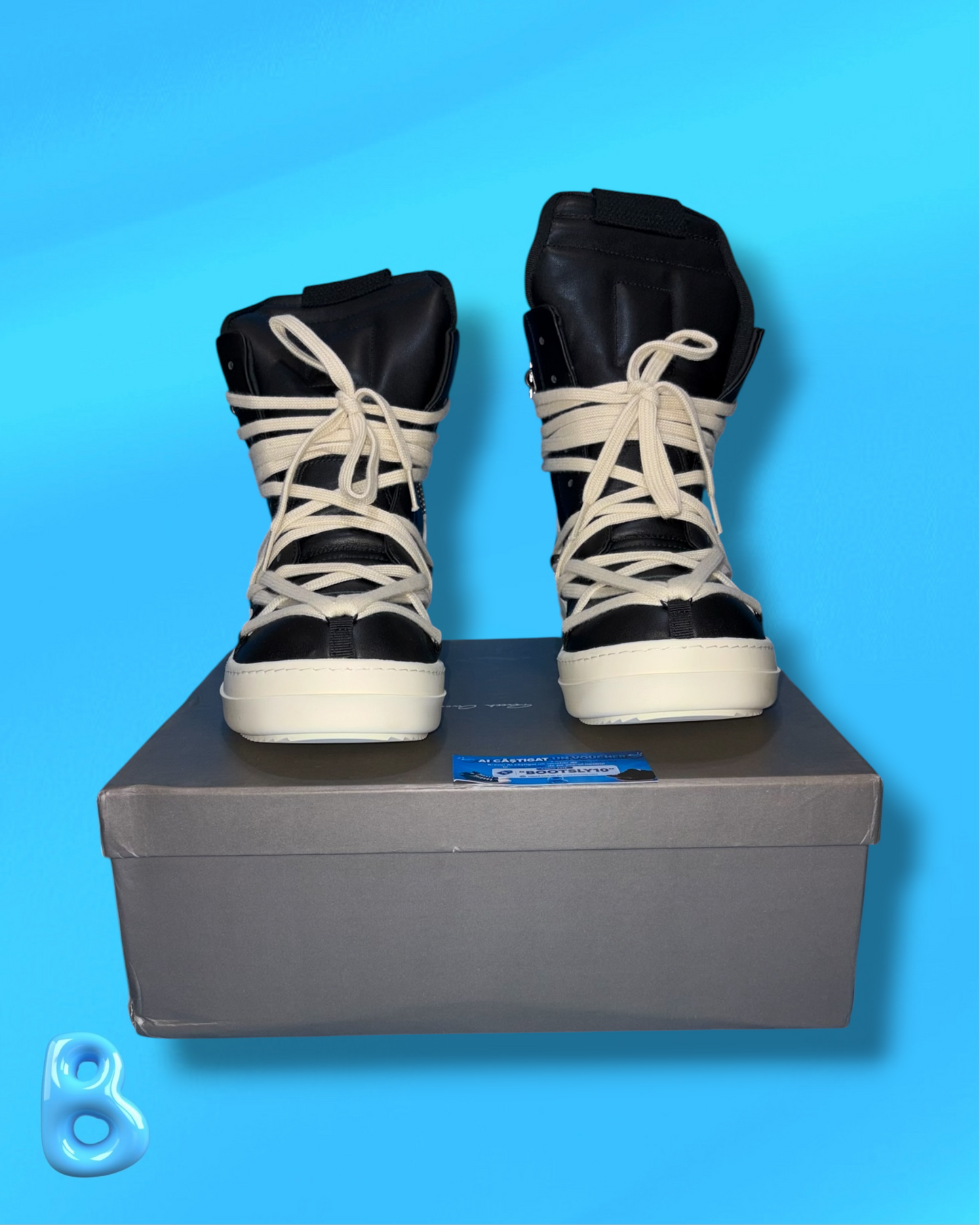 Rick Owens Geobaskets Mega Lace