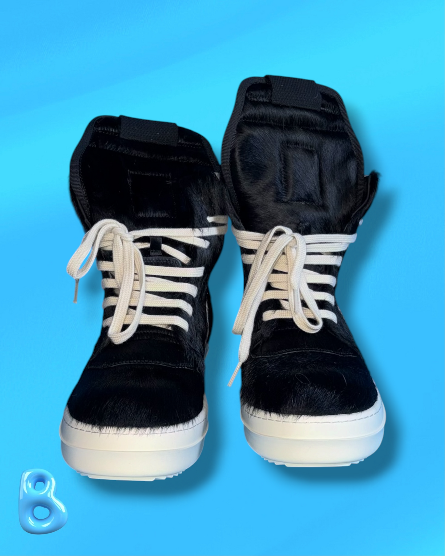 Rick Owens Geobaskets Pony Hair