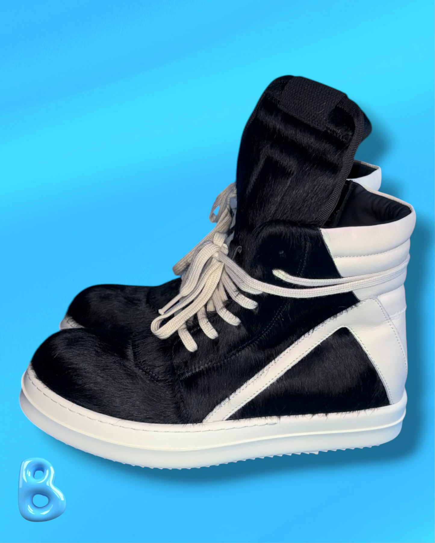 Rick Owens Geobaskets Pony Hair