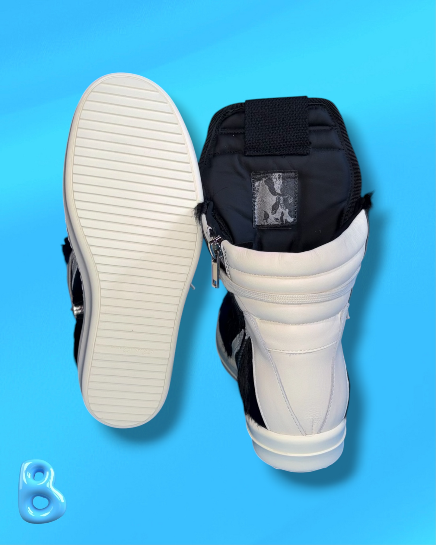 Rick Owens Geobaskets Pony Hair