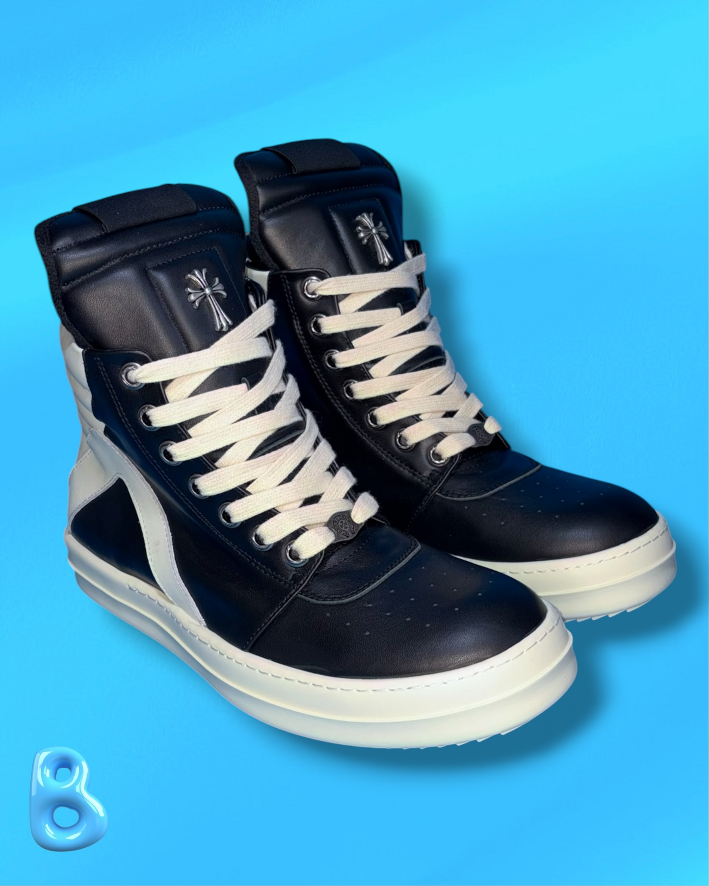 Rick Owens Geobaskets Chrome Hearts