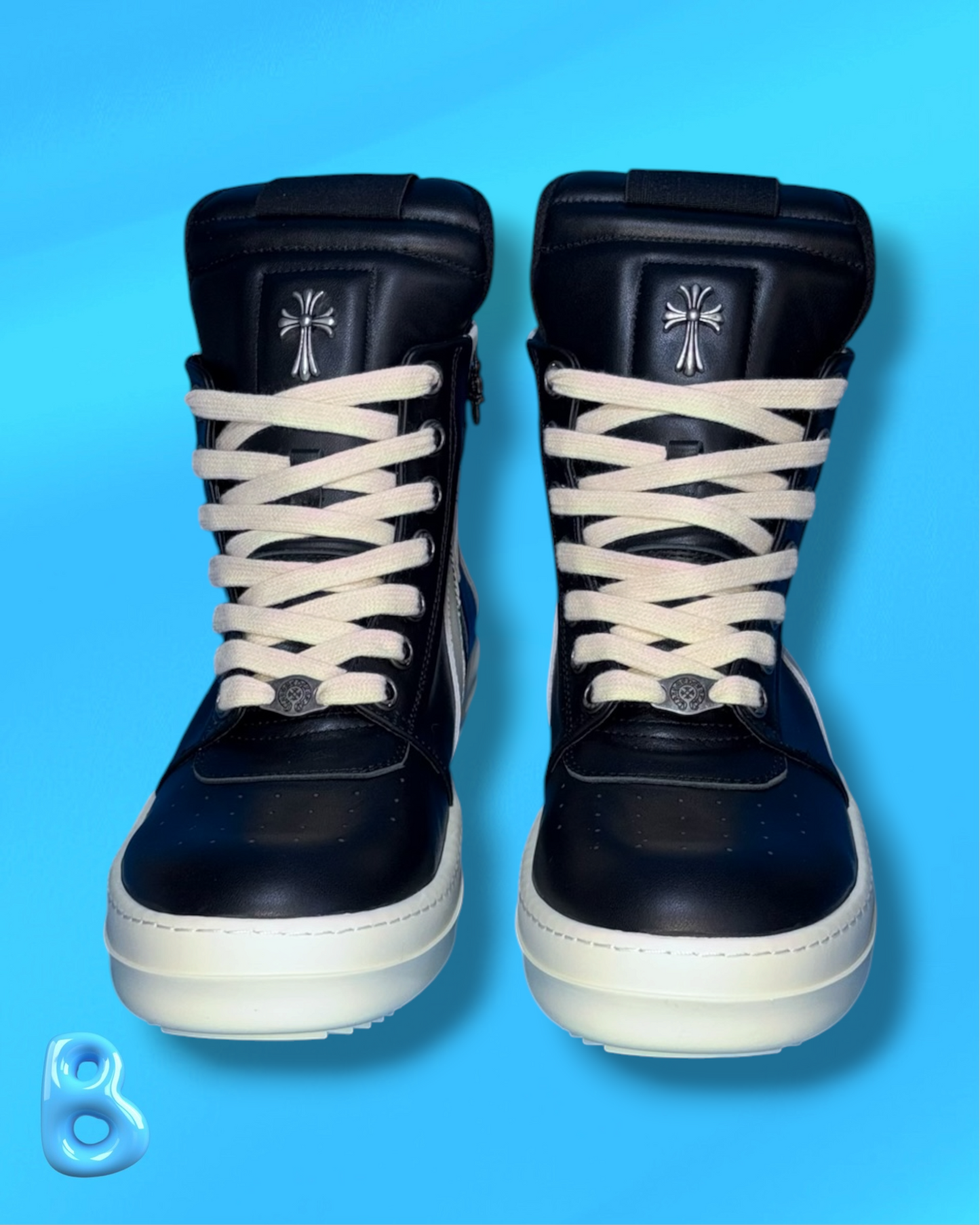 Rick Owens Geobaskets Chrome Hearts