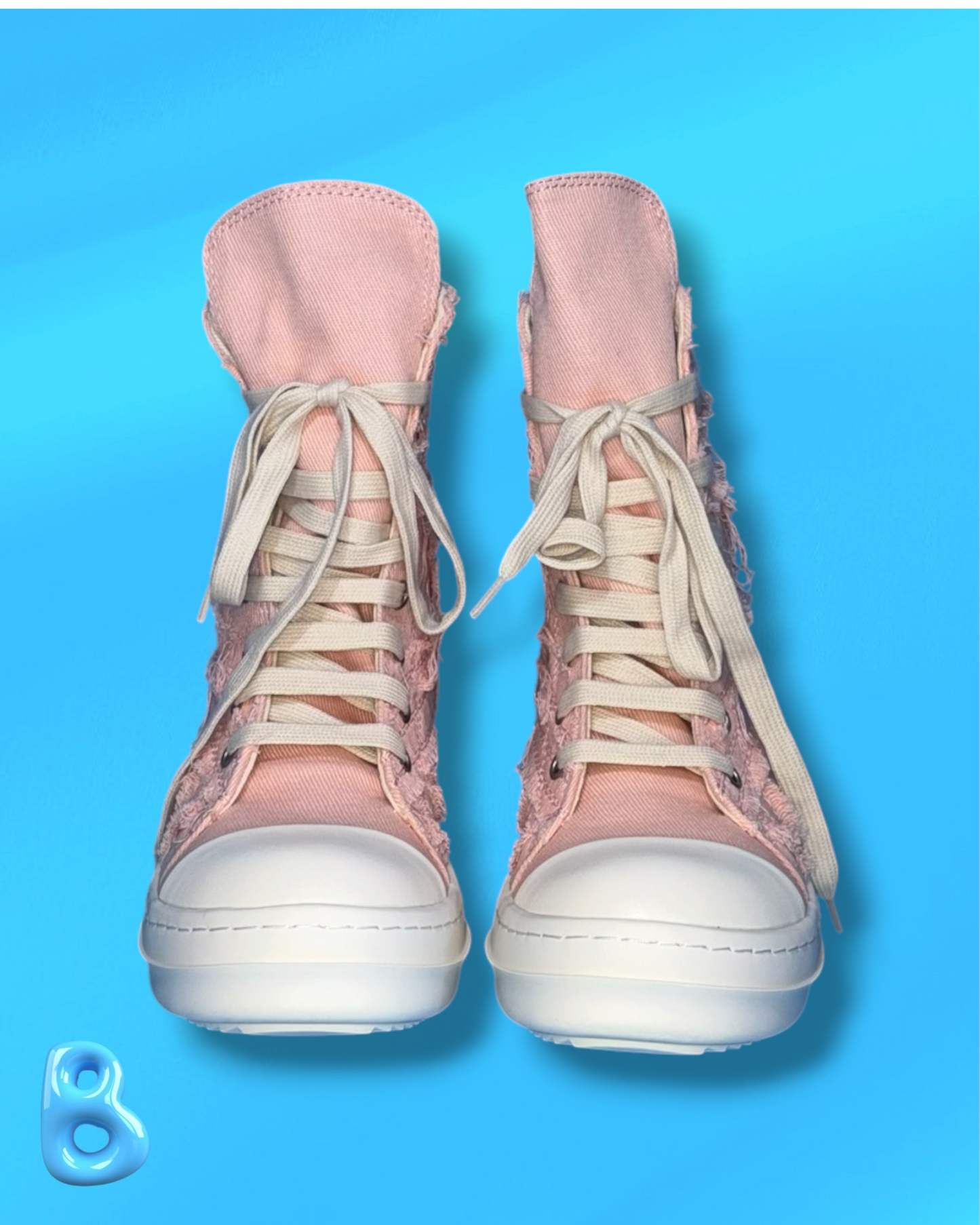 Rick Owens Slashed Pink