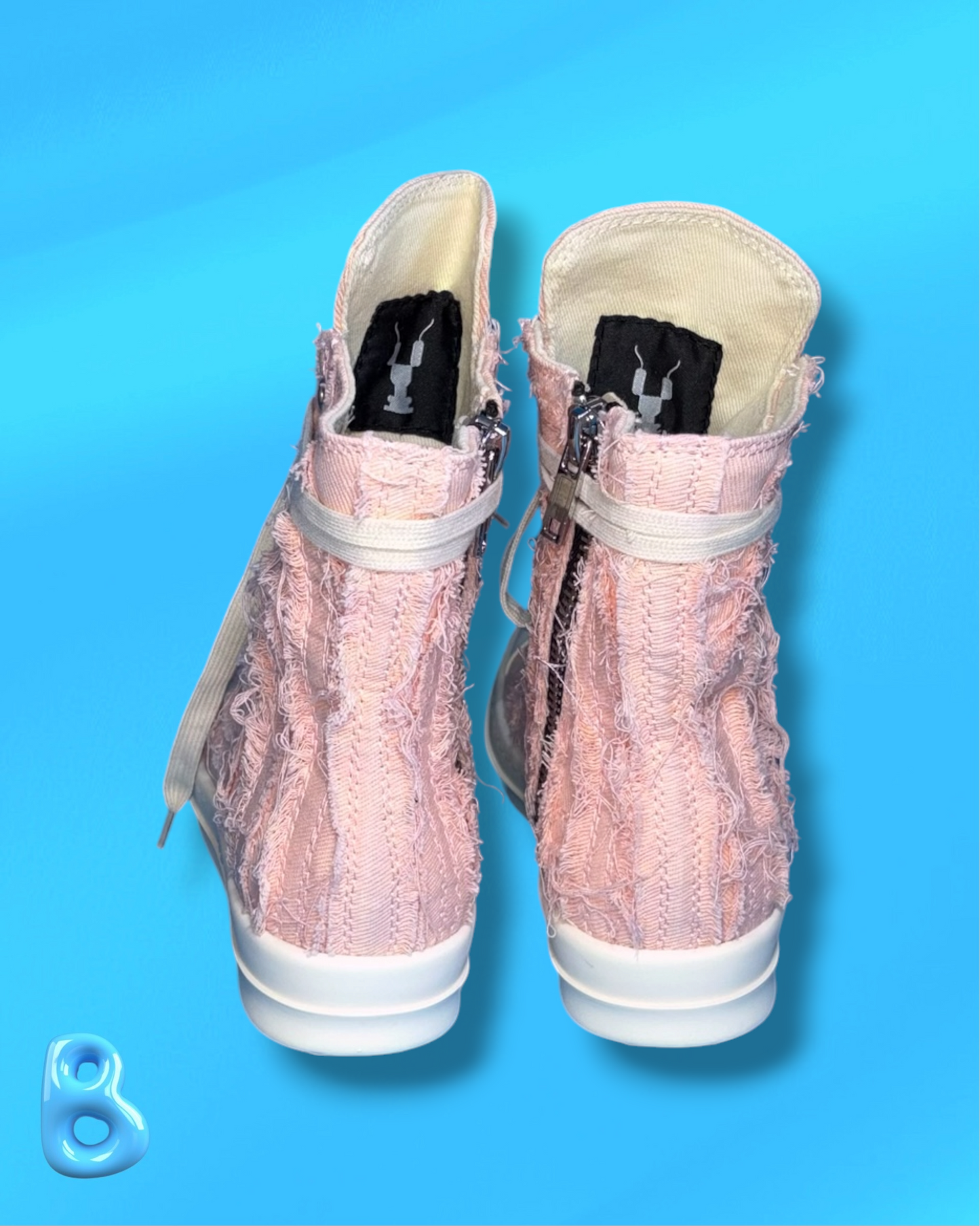 Rick Owens Slashed Pink
