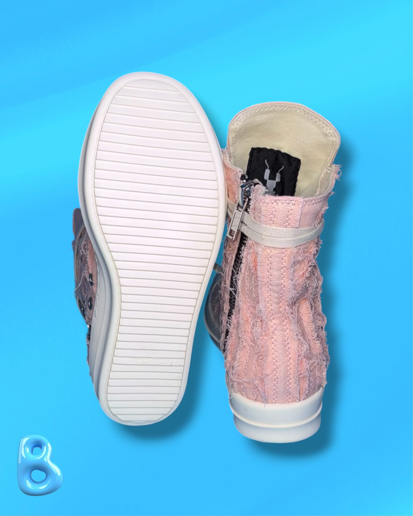 Rick Owens Slashed Pink