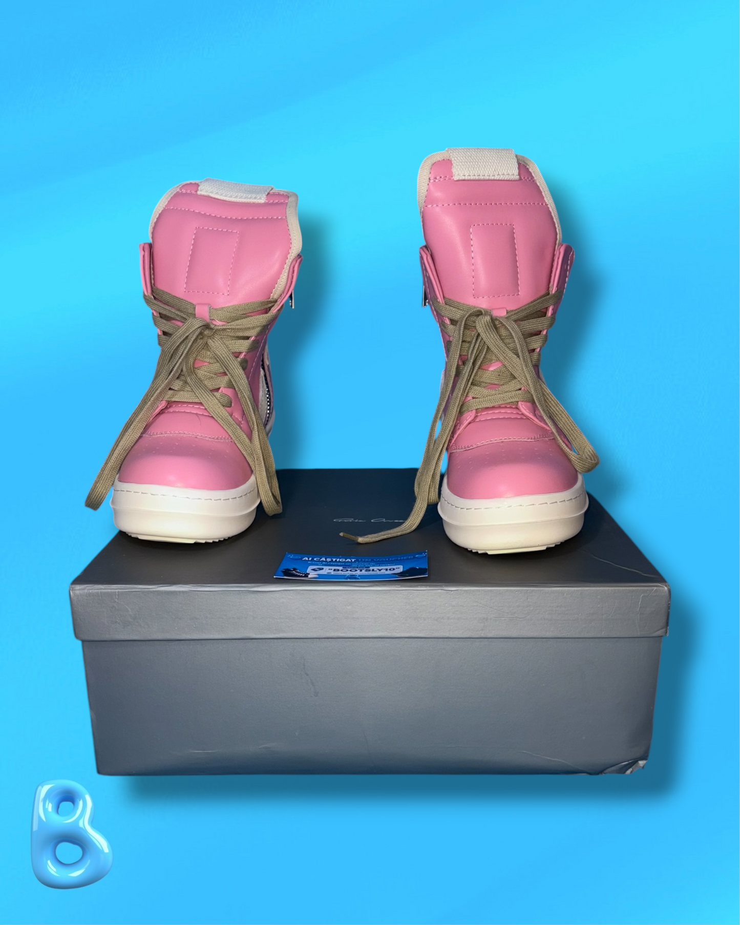 Rick Owens Geobaskets Pink