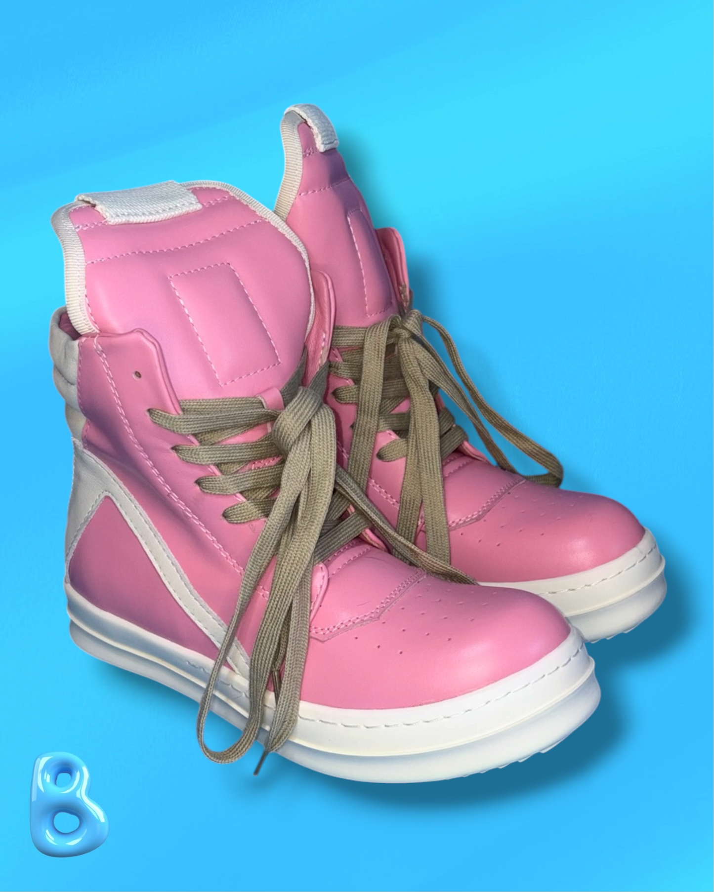 Rick Owens Geobaskets Pink