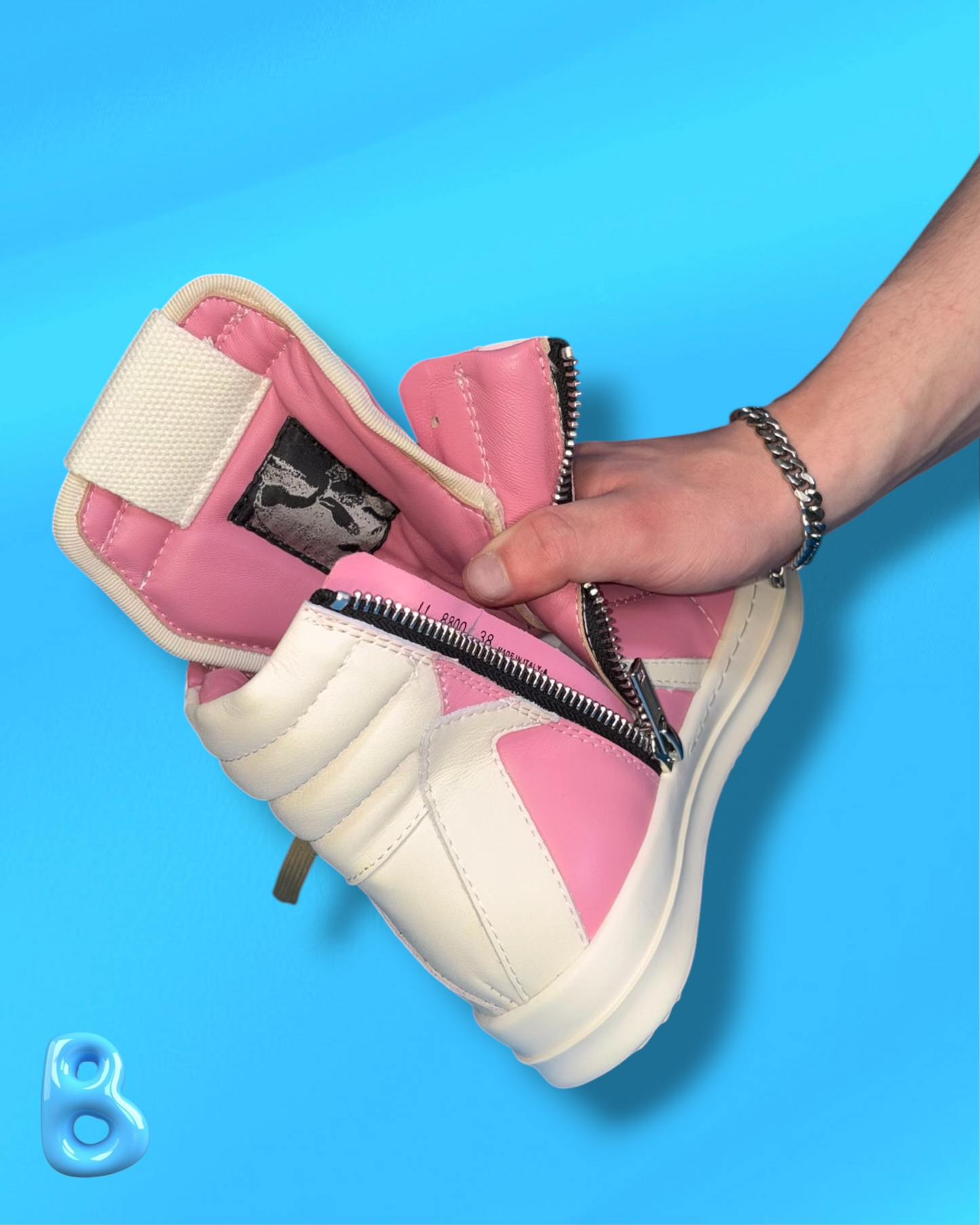 Rick Owens Geobaskets Pink