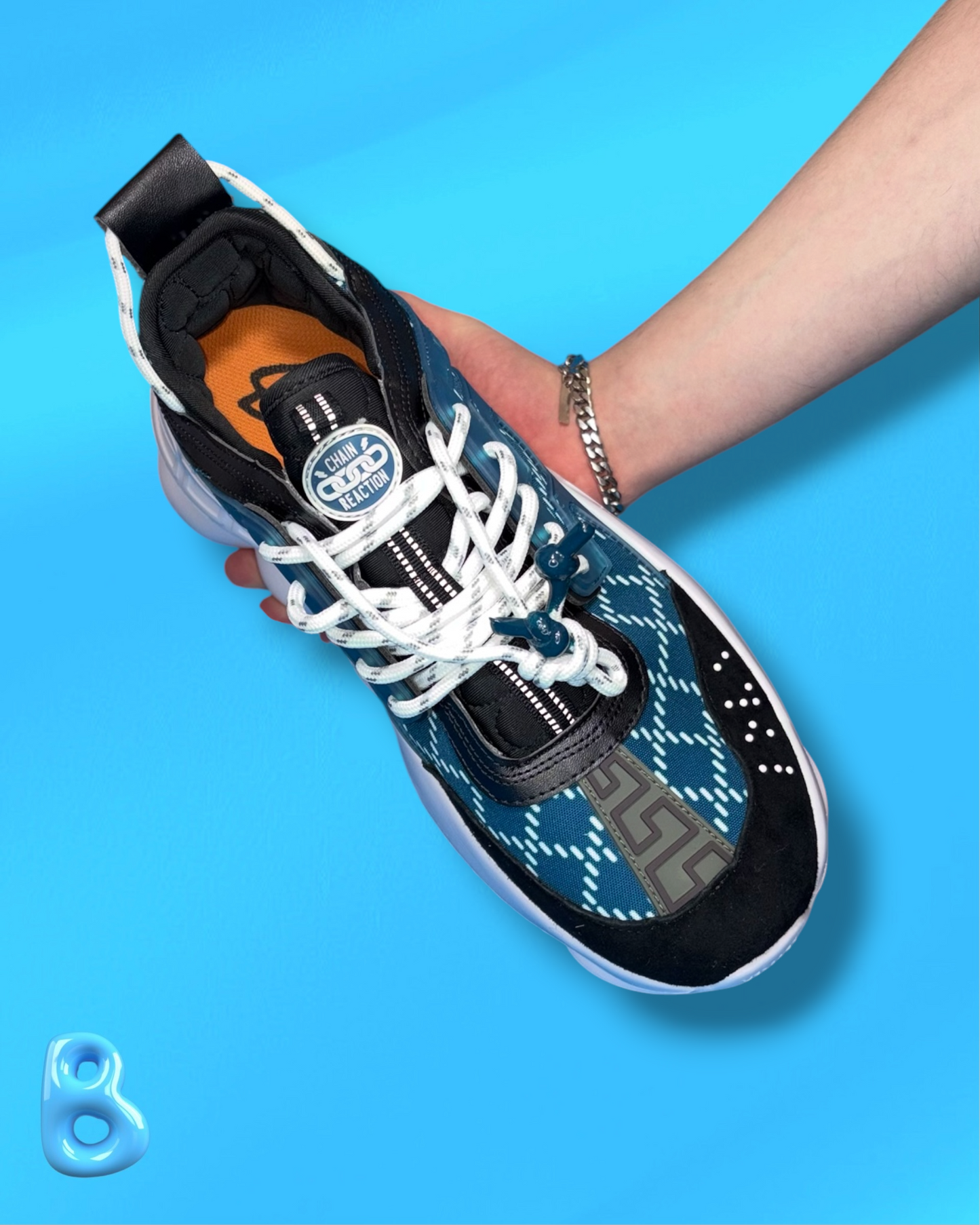 Versace Chain Reaction Blue