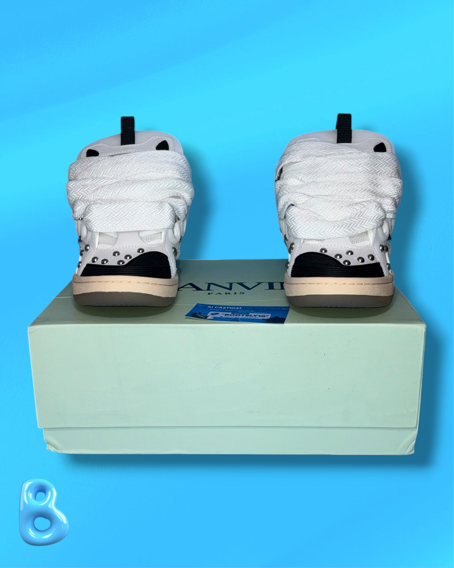 Lanvin Beads White