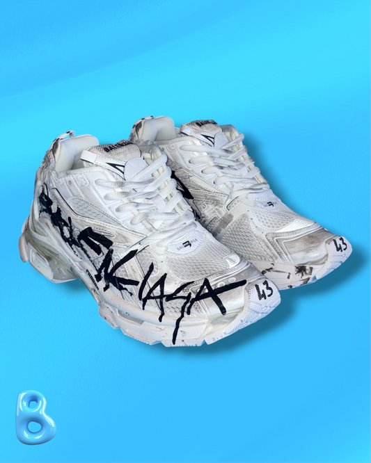 Balenciaga Runner Graffiti White