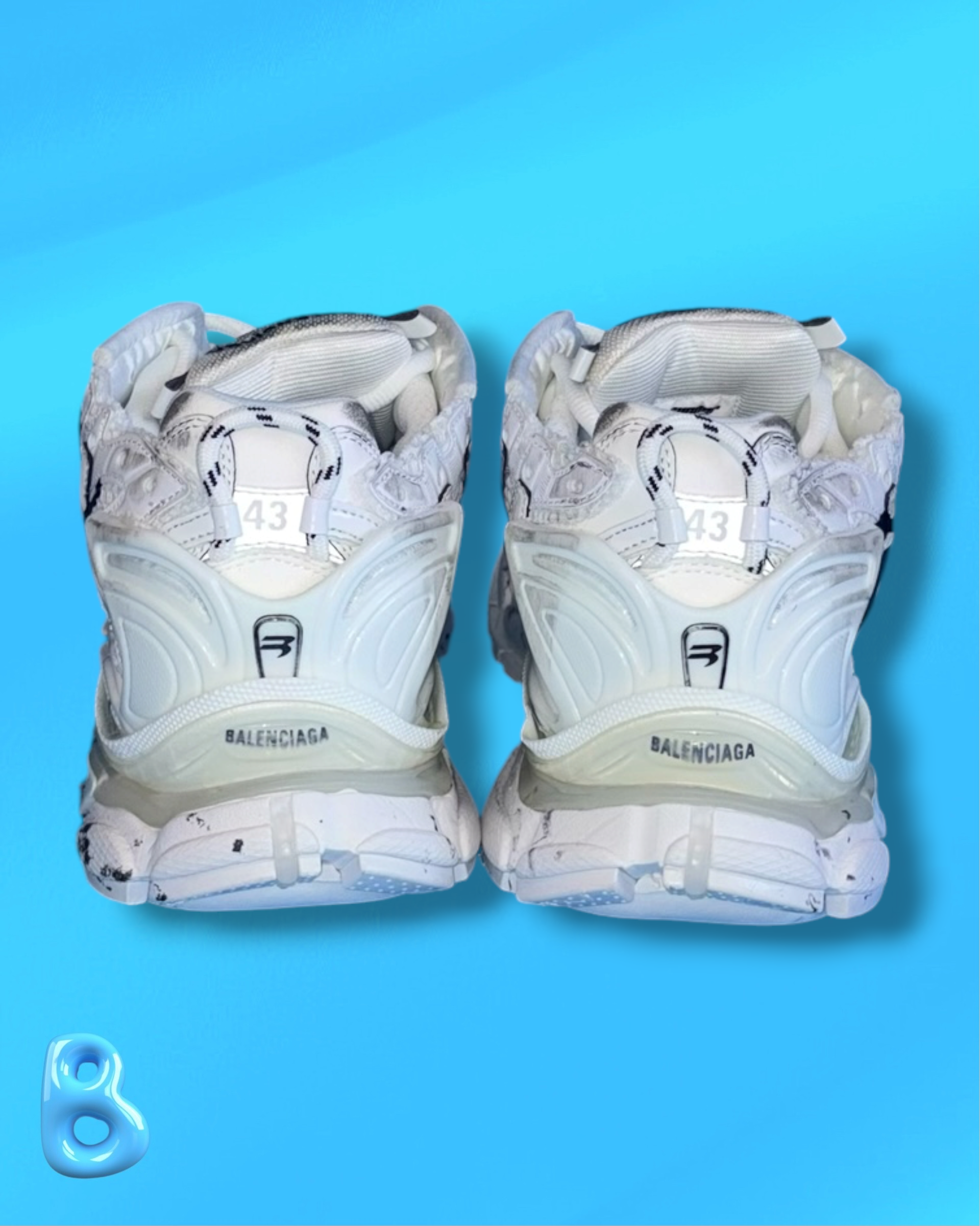 Balenciaga Runner Graffiti White – BOOTSLY