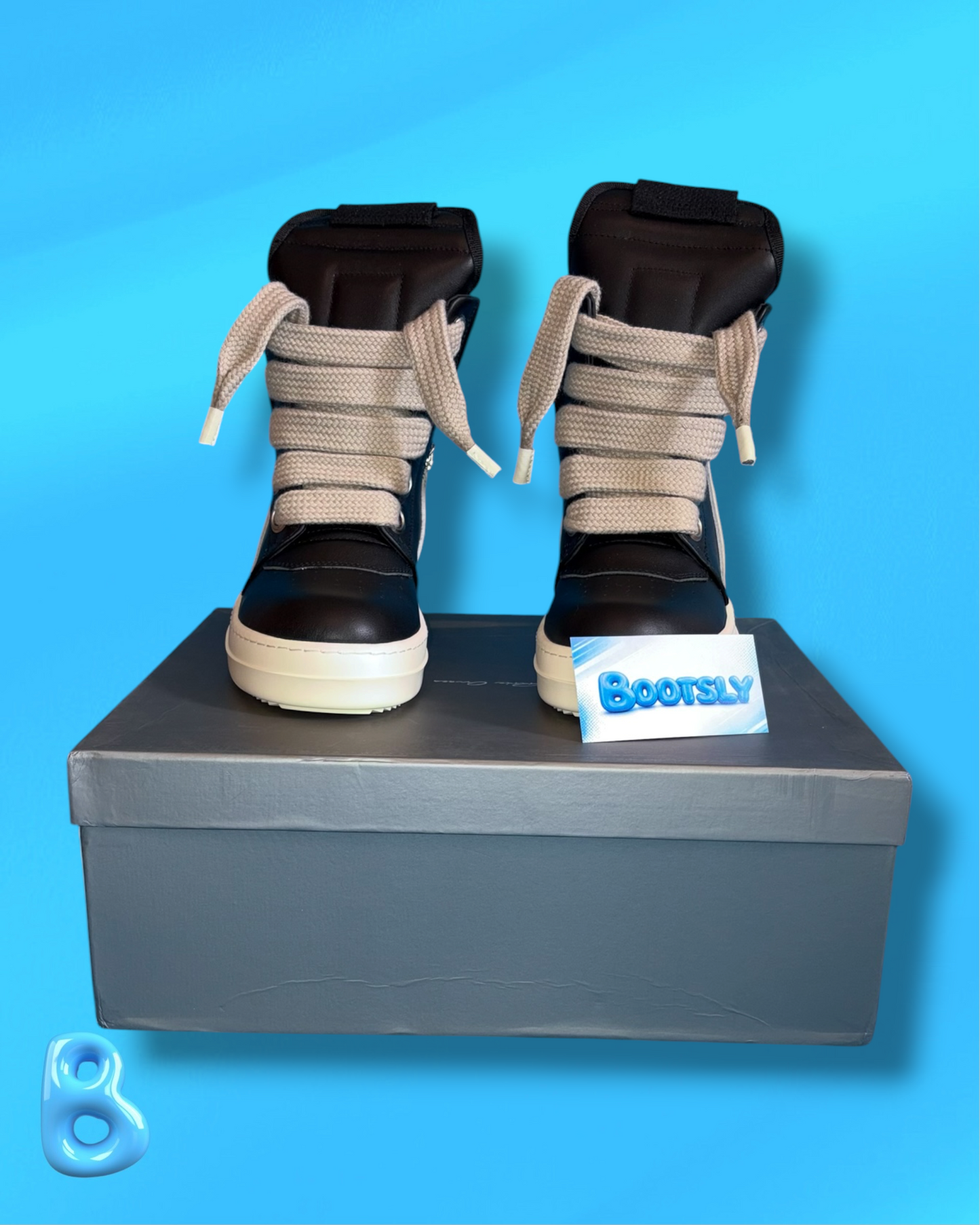 Rick Owens Geobaskets Jumbo Lace