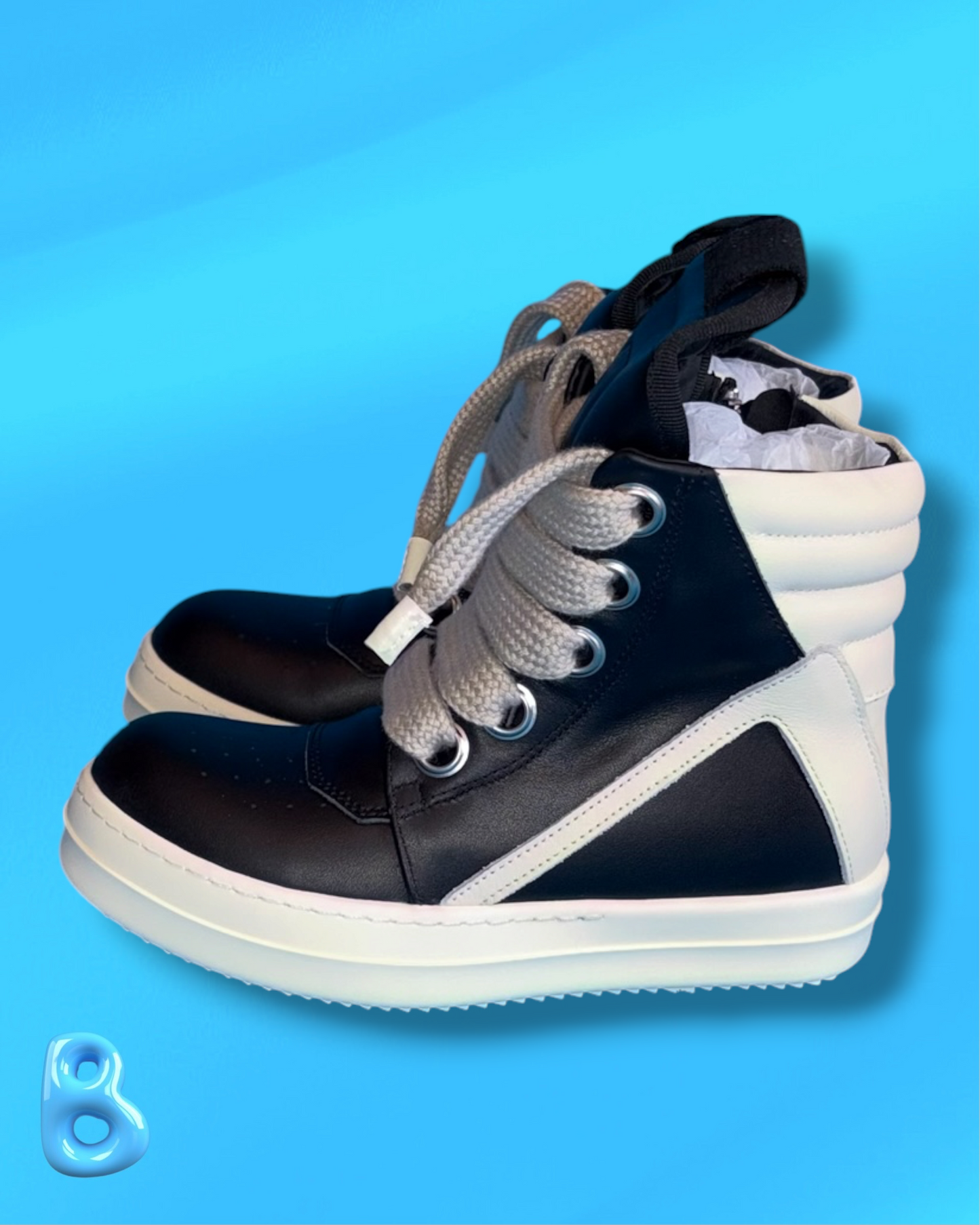 Rick Owens Geobaskets Jumbo Lace