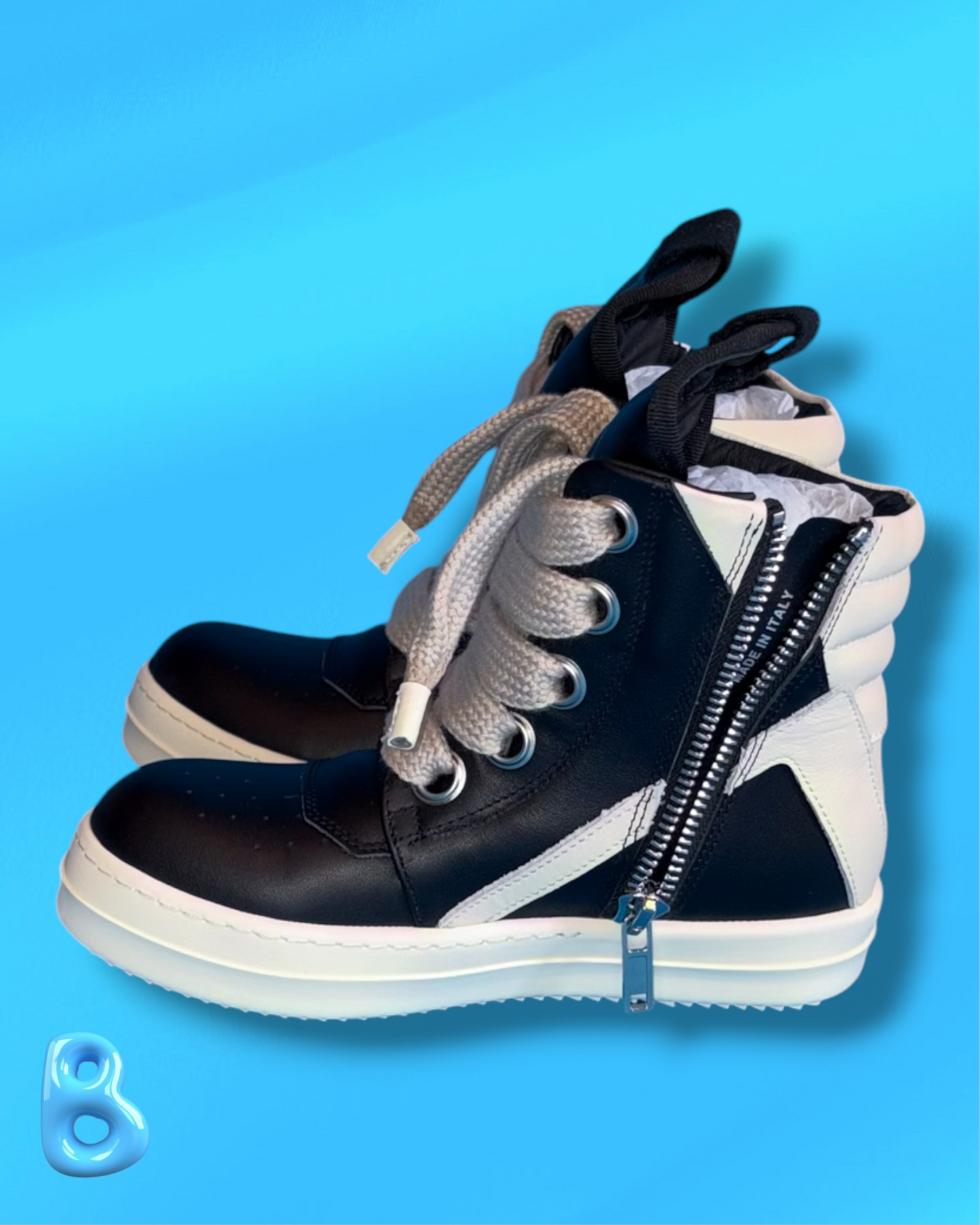 Rick Owens Geobaskets Jumbo Lace
