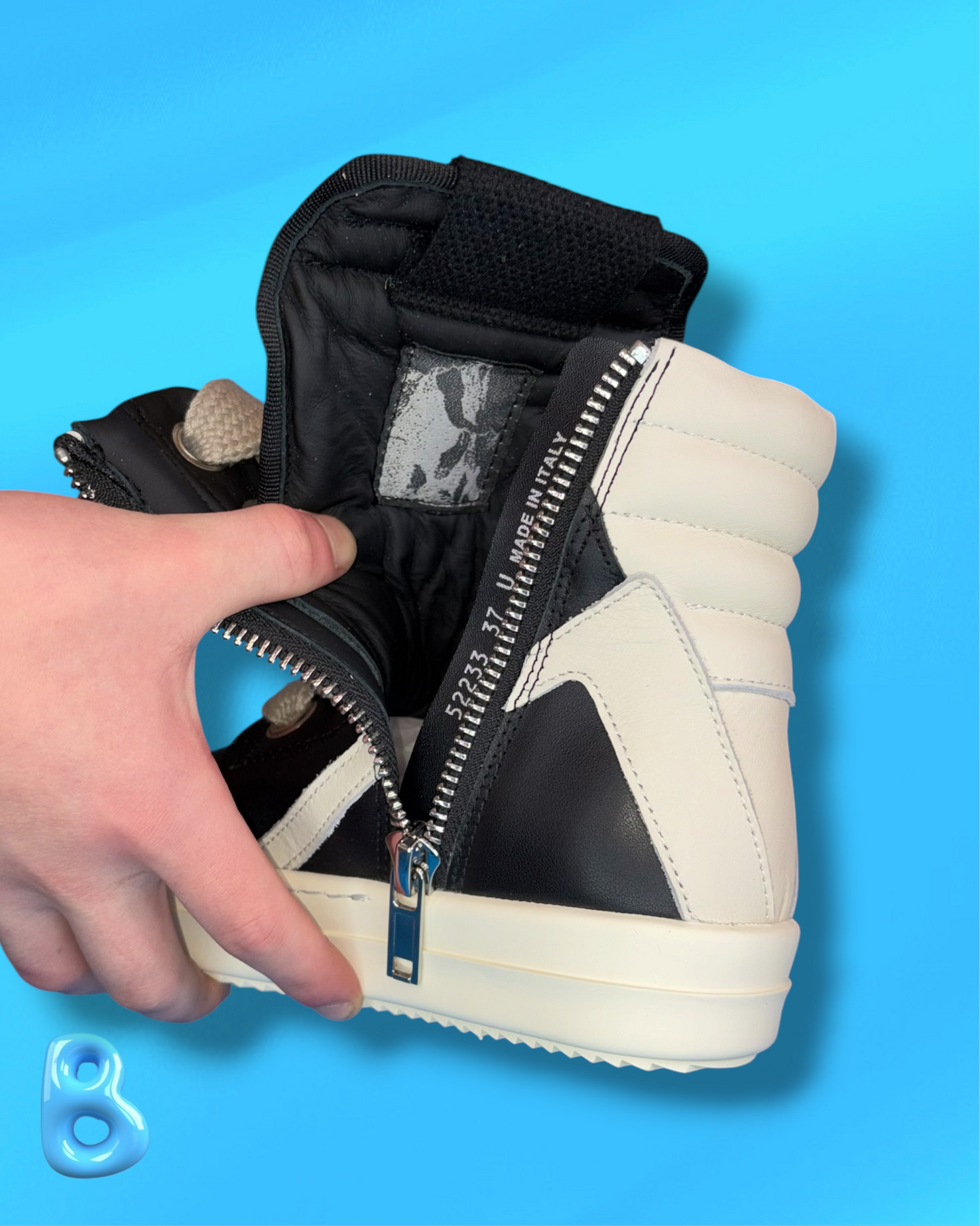 Rick Owens Geobaskets Jumbo Lace