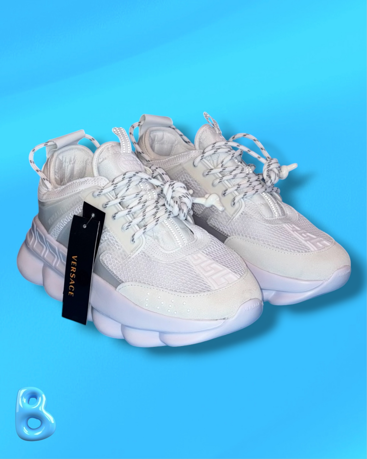 Versace Chain Reaction White