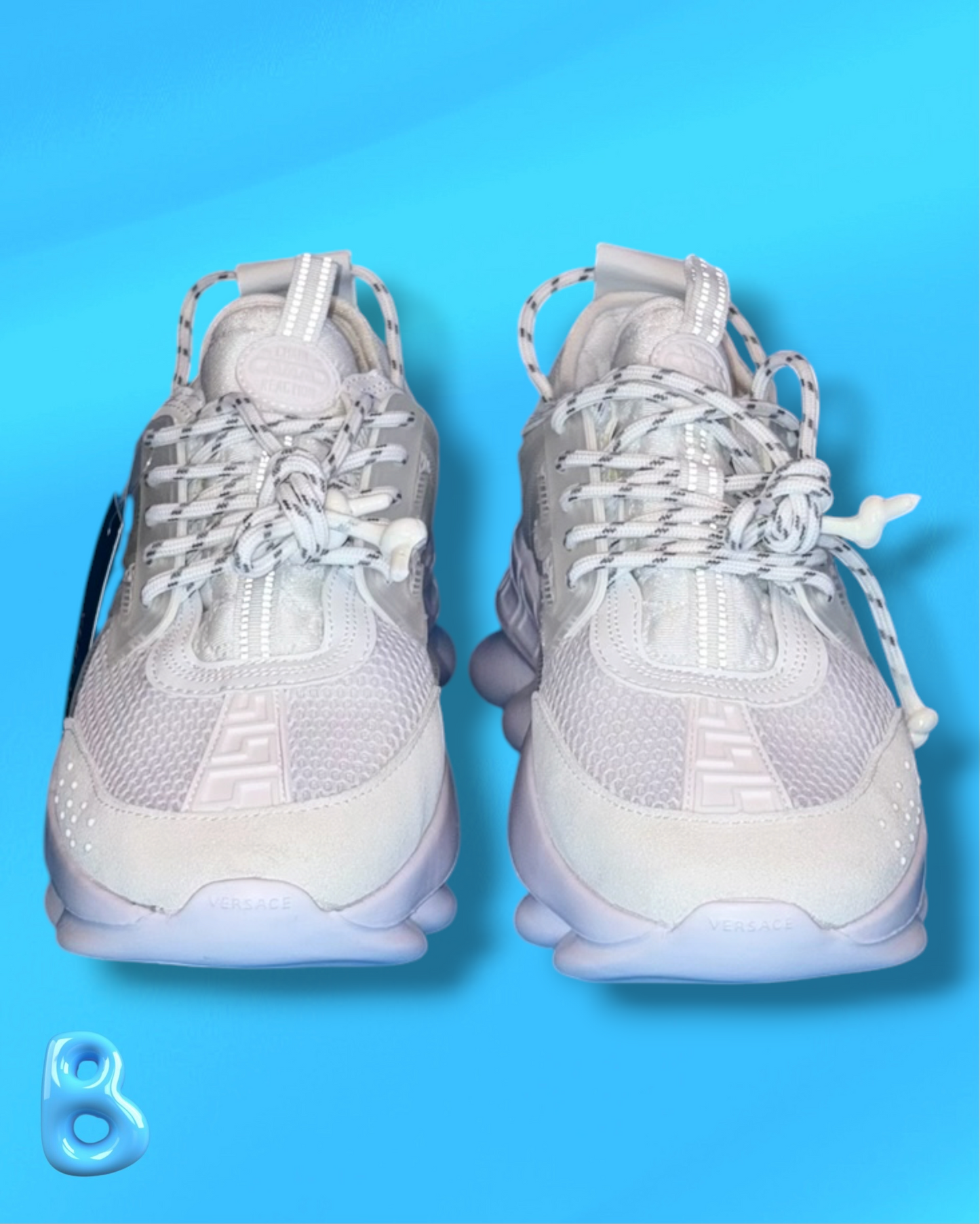 Versace Chain Reaction White