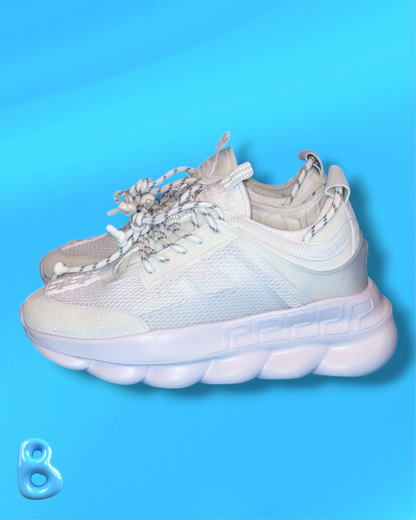 Versace Chain Reaction White