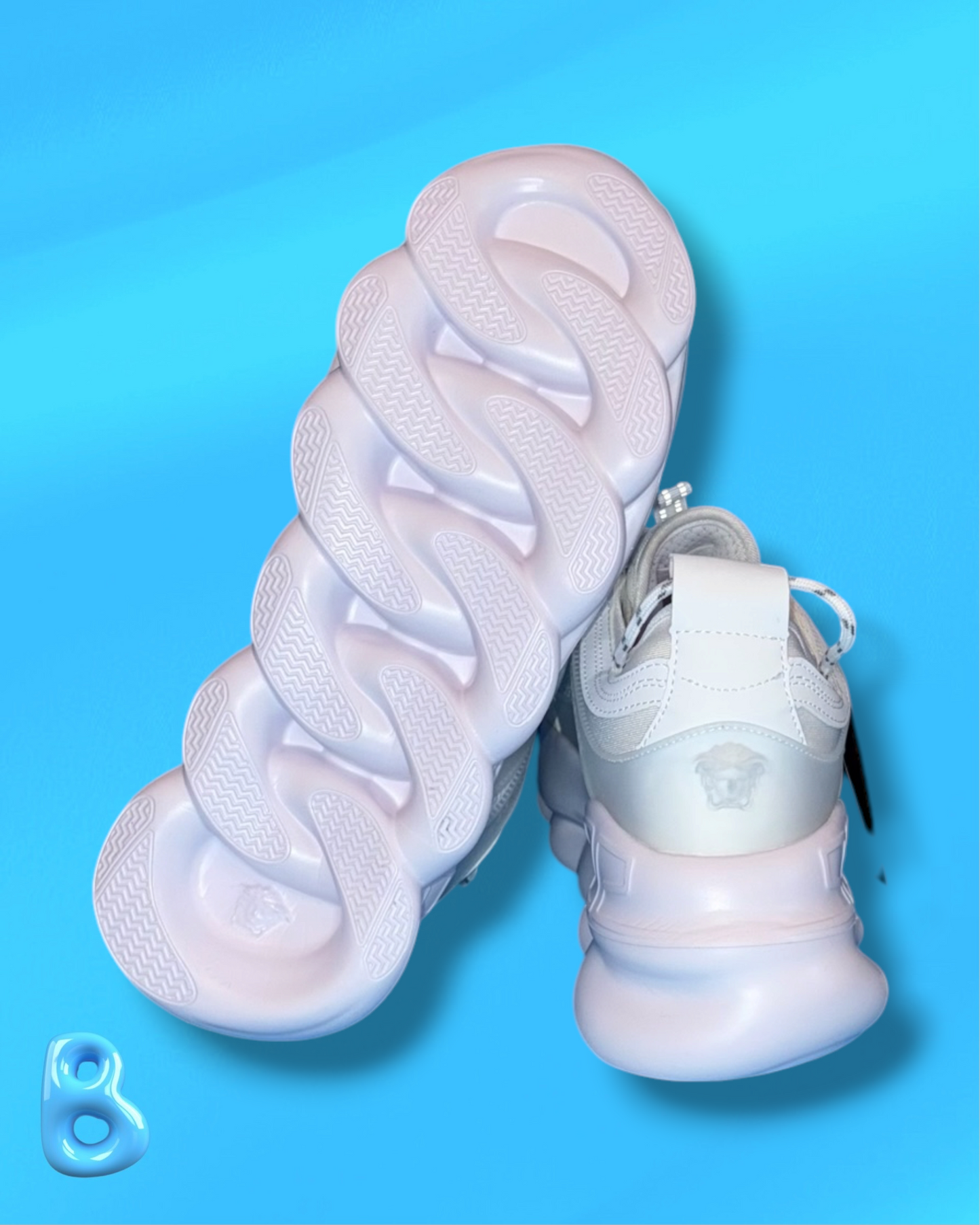 Versace Chain Reaction White