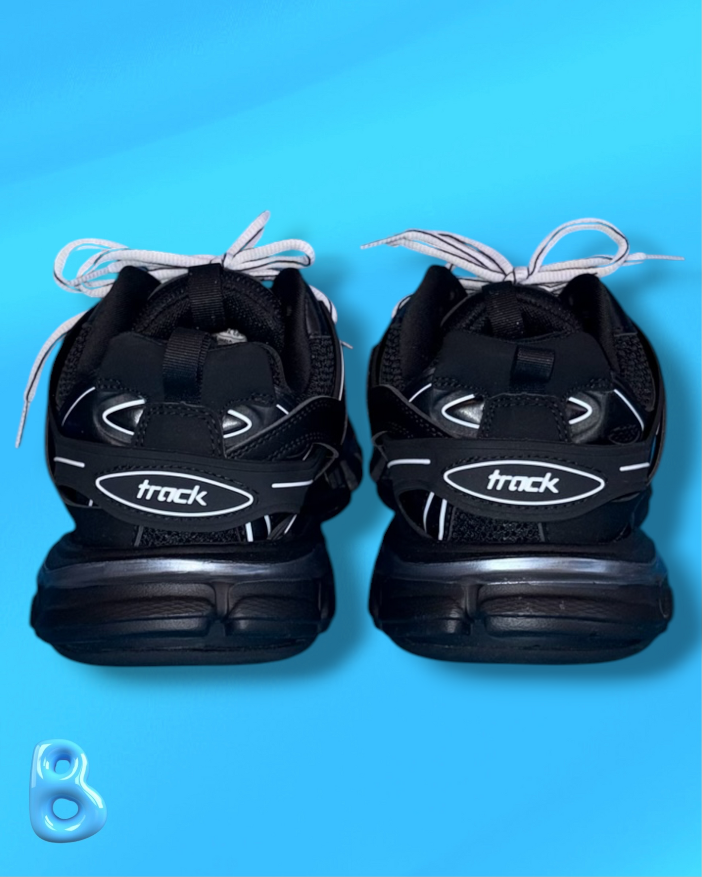 Balenciaga Track Black White