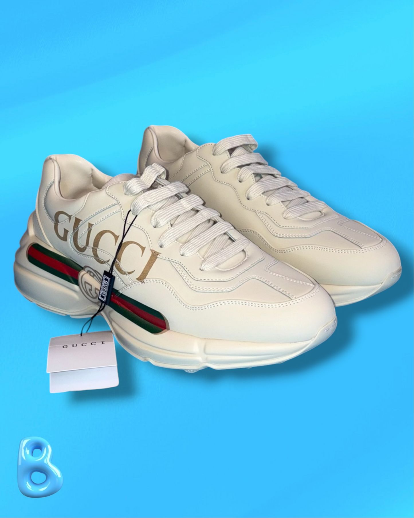 Gucci Rhyton Logo White